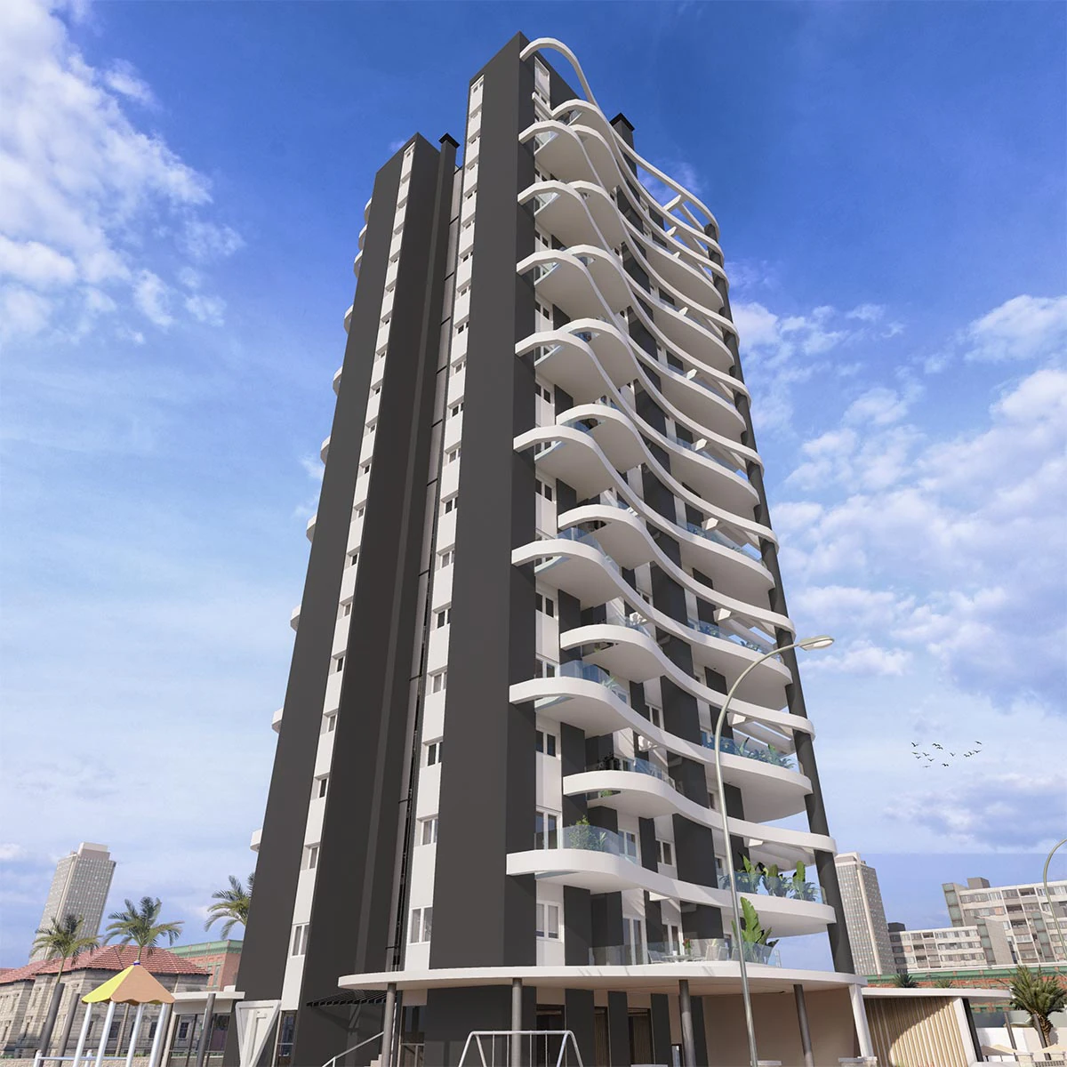 Modern Seaside Apartment with Terrace and Views for sale in Calpe
