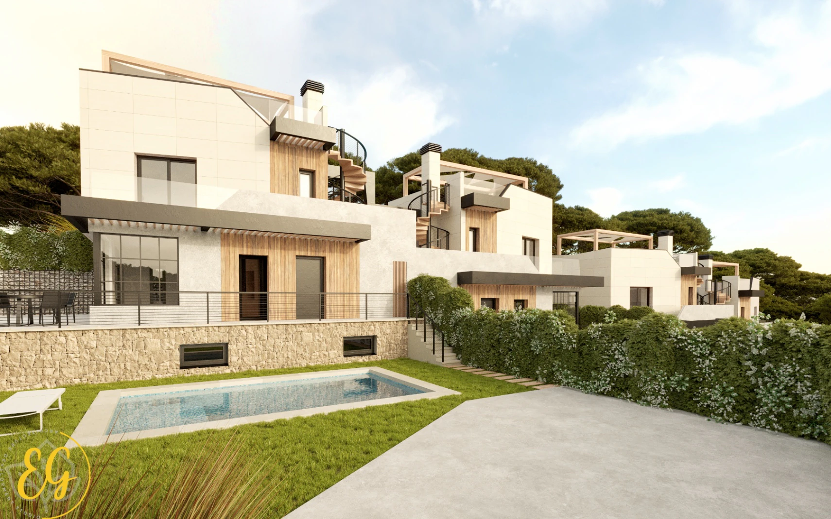 P23 - NEW BUILD VILLA WITH SEA AND MOUNTAIN VIEWS FOR SALE IN POLOP – COMPLETION JUNE 2026