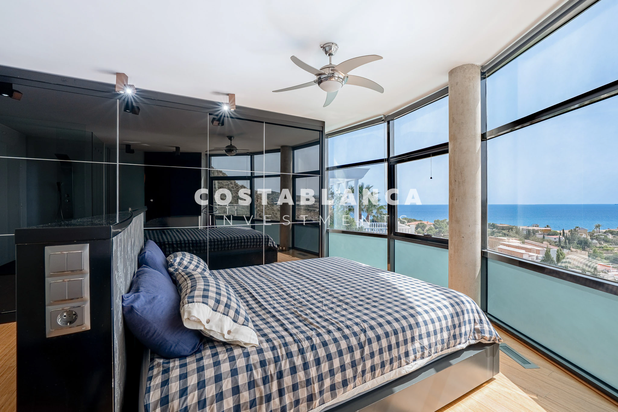 Modern Sea View Villa with Heated Pool and Panoramic Views for sale in Campello