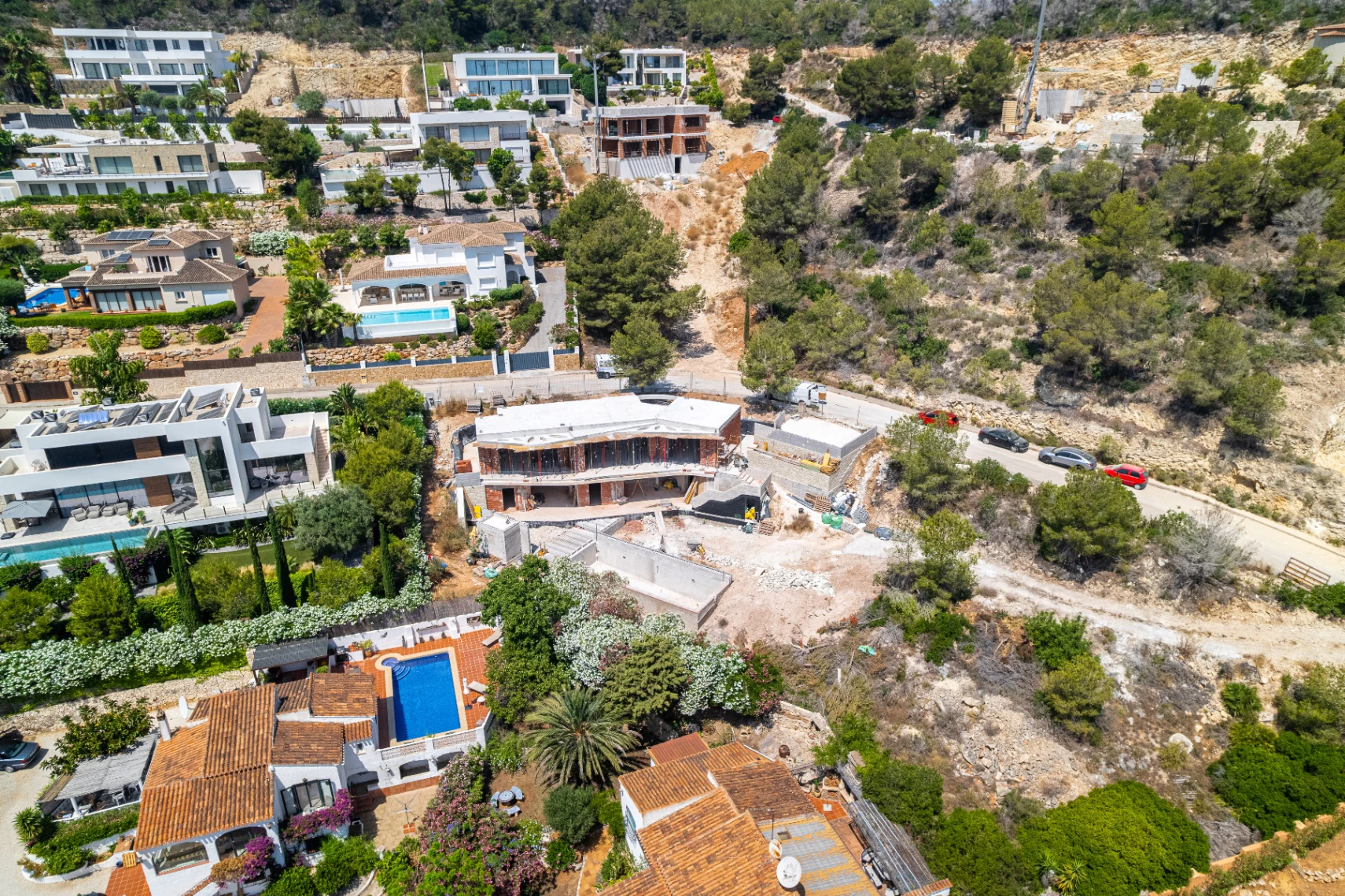 Modern Mediterranean Villa with pool for sale In Javea - Completion February 2026