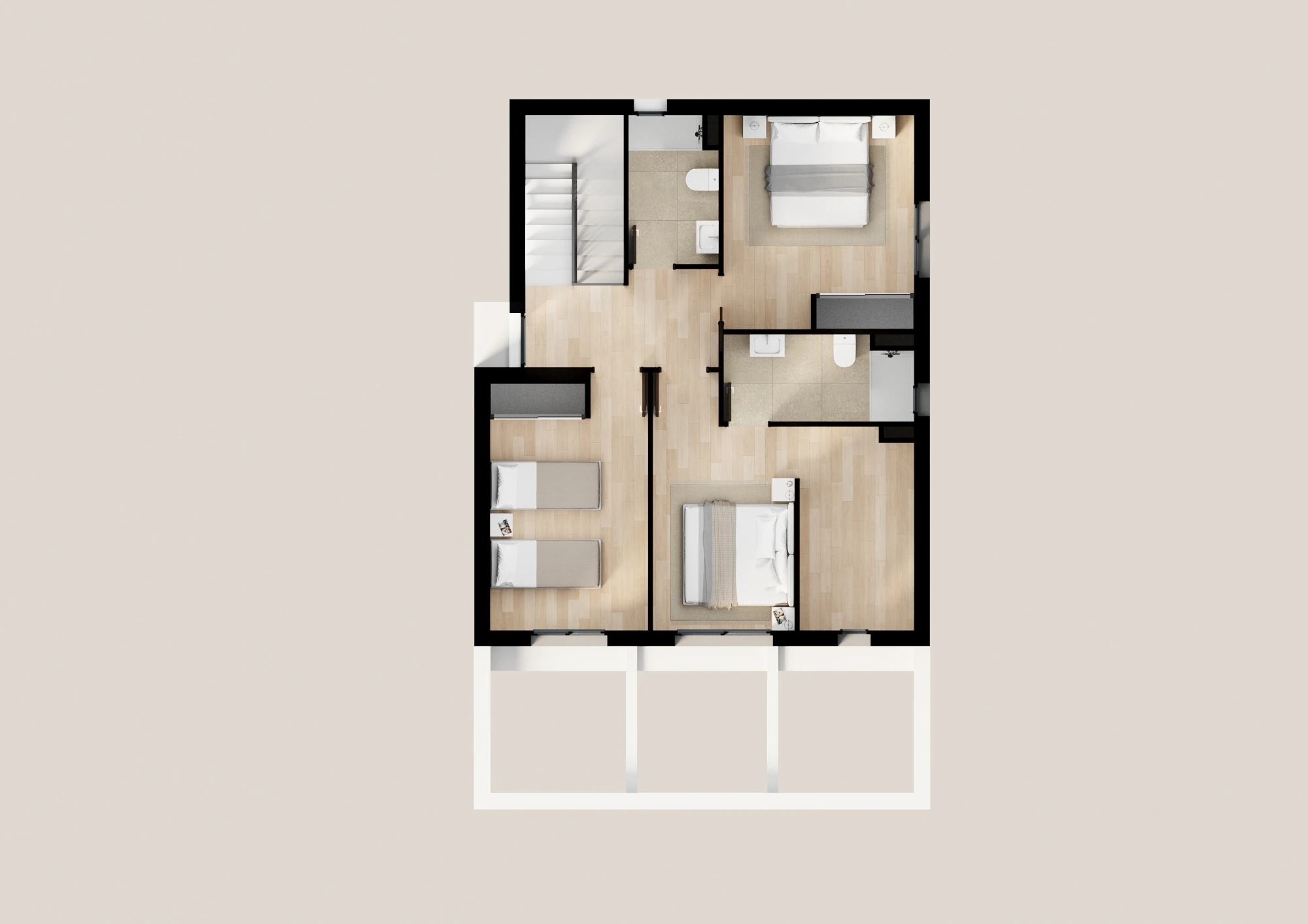 New Build Modern Townhouse for Sale in Finestrat