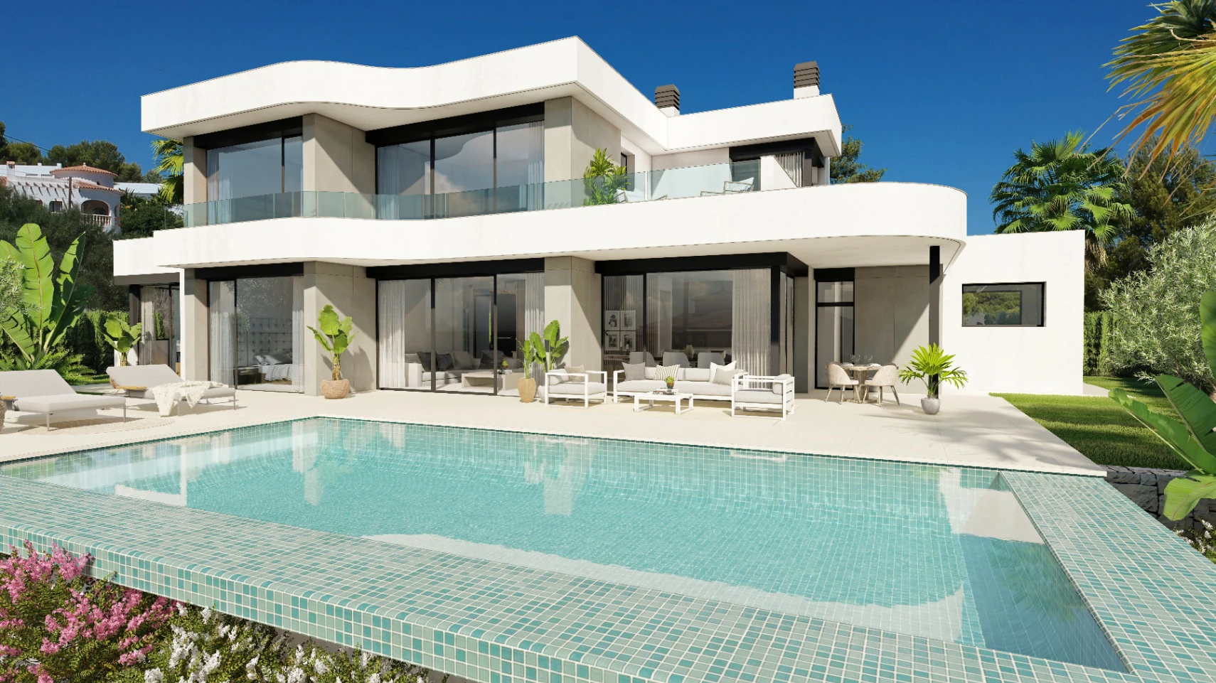 New Build Modern Villa for Sale in Moraira