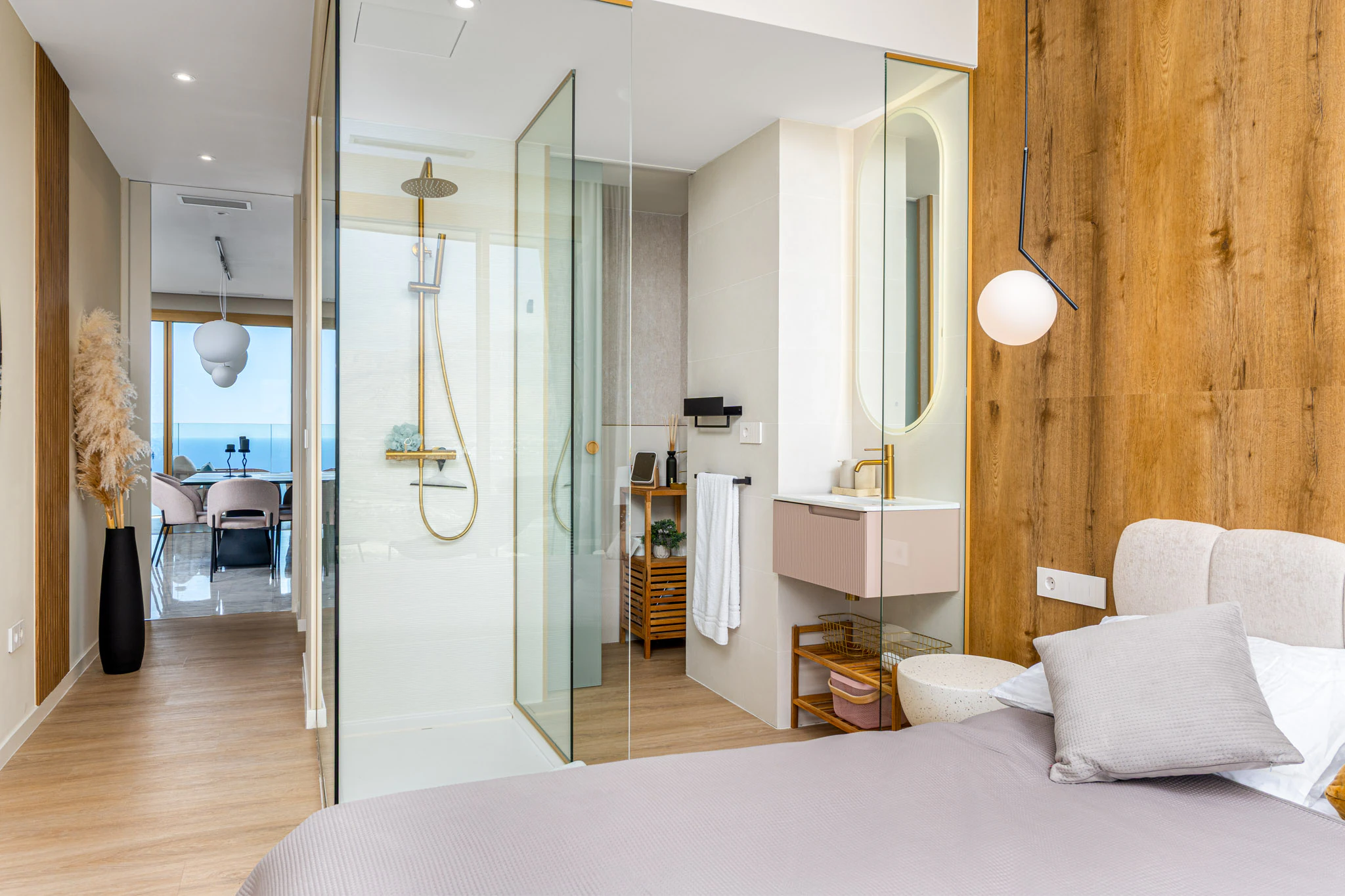 43. Etage Residence mit Meer- und Bergblick zu verkaufen in Benidorm