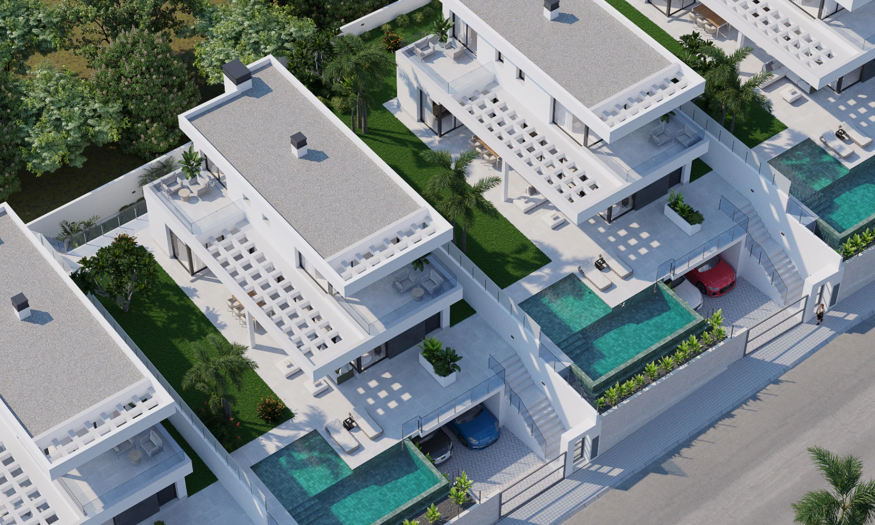 Modern New Build Villa with Sea Views and Exceptional Design for Sale in Finestat