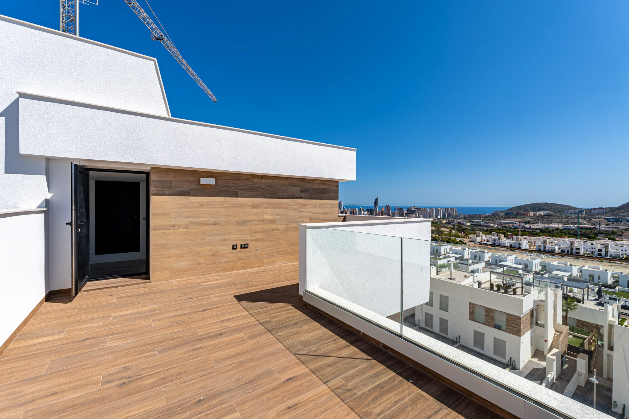 Neubau Moderne Villa zu verkaufen in Finestrat mit Meer- und Bergblick - Fertigstellungstermin: Dezember 2026