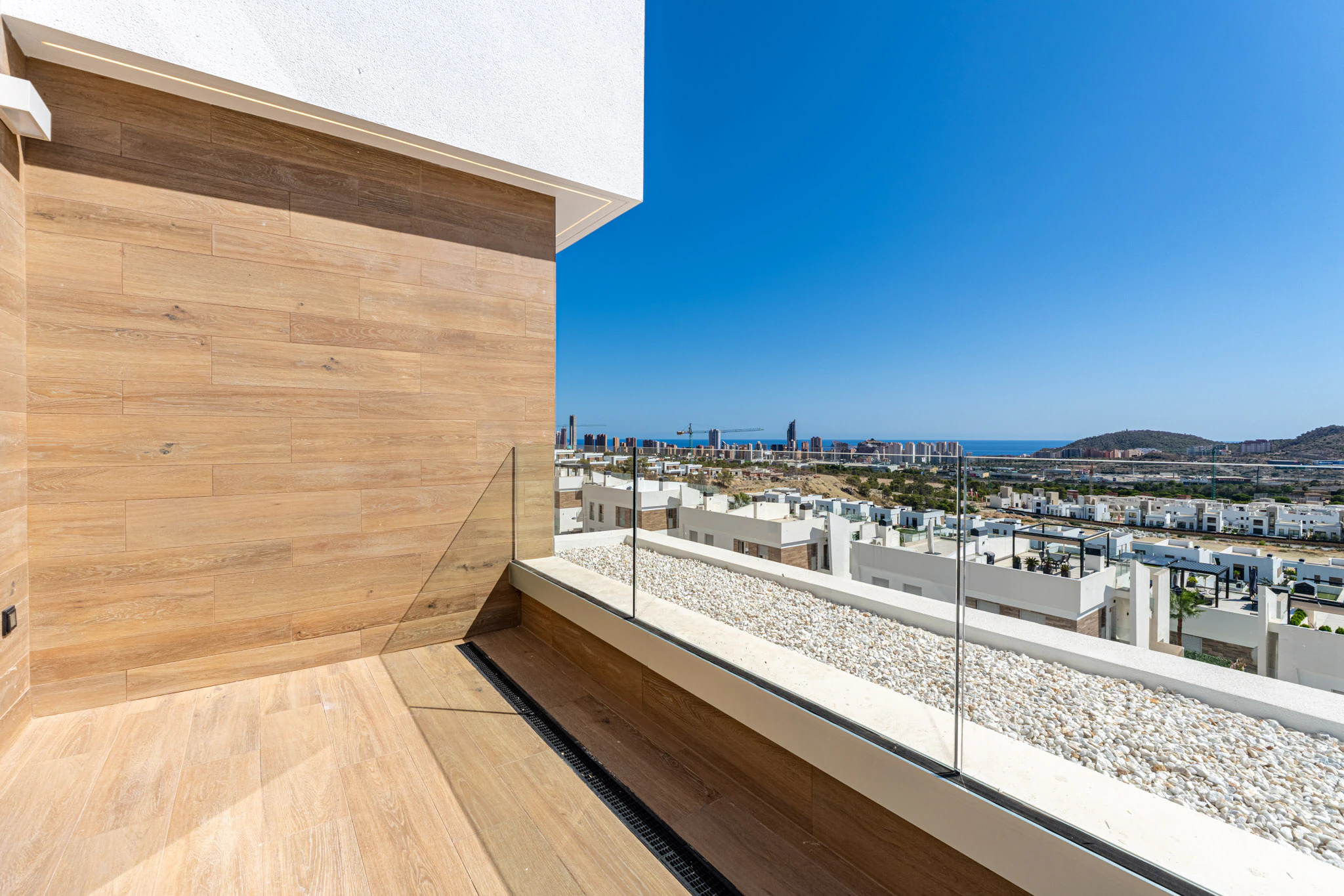 Neubau Moderne Villa zu verkaufen in Finestrat mit Meer- und Bergblick - Fertigstellungstermin: Dezember 2026