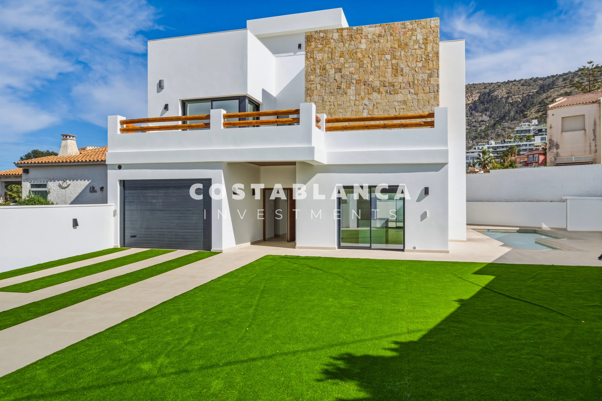 Villa moderna de lujo de nueva construcción en Albir - Llave en mano