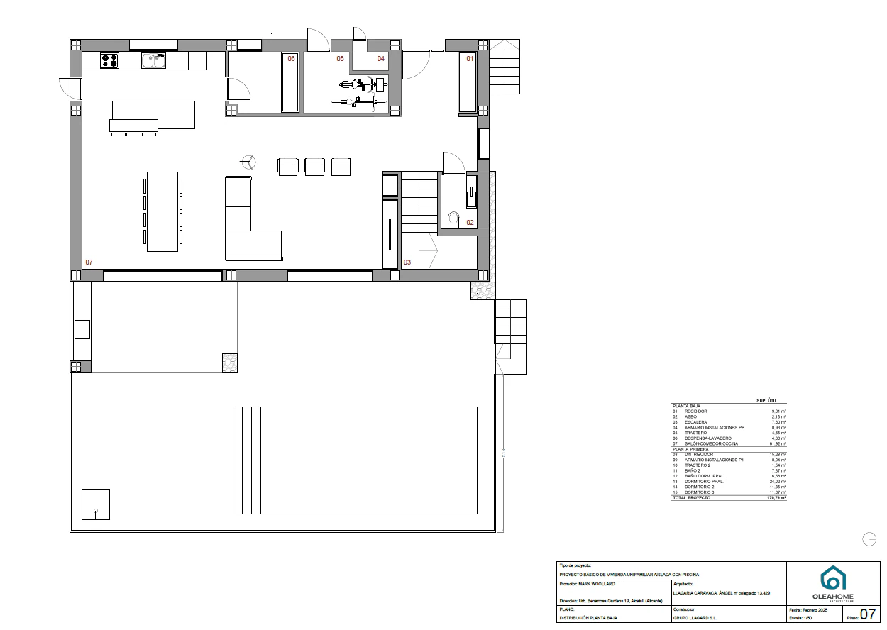 Newly built villa in Alcalali
