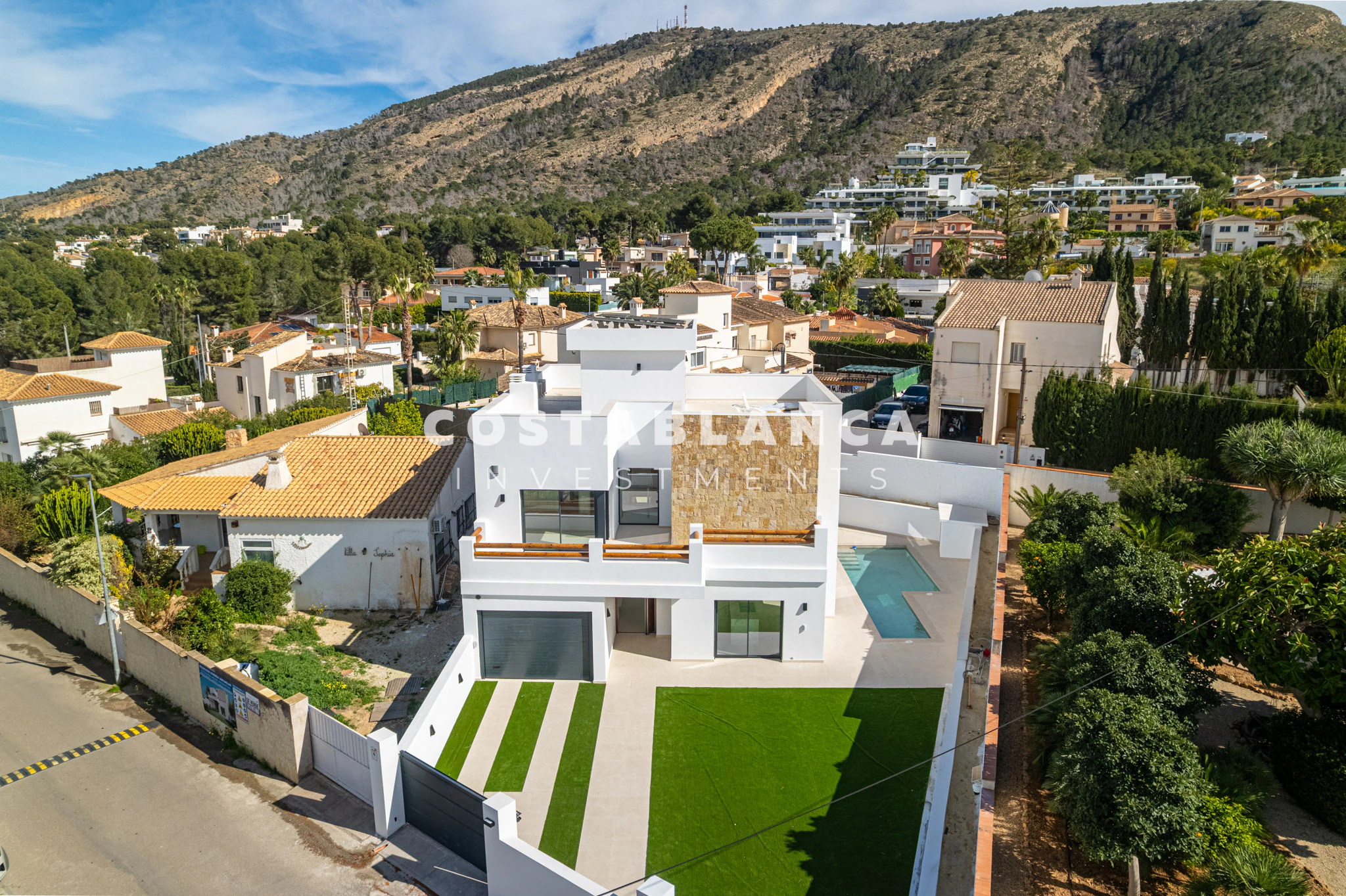 Villa moderna de lujo de nueva construcción en Albir - Llave en mano