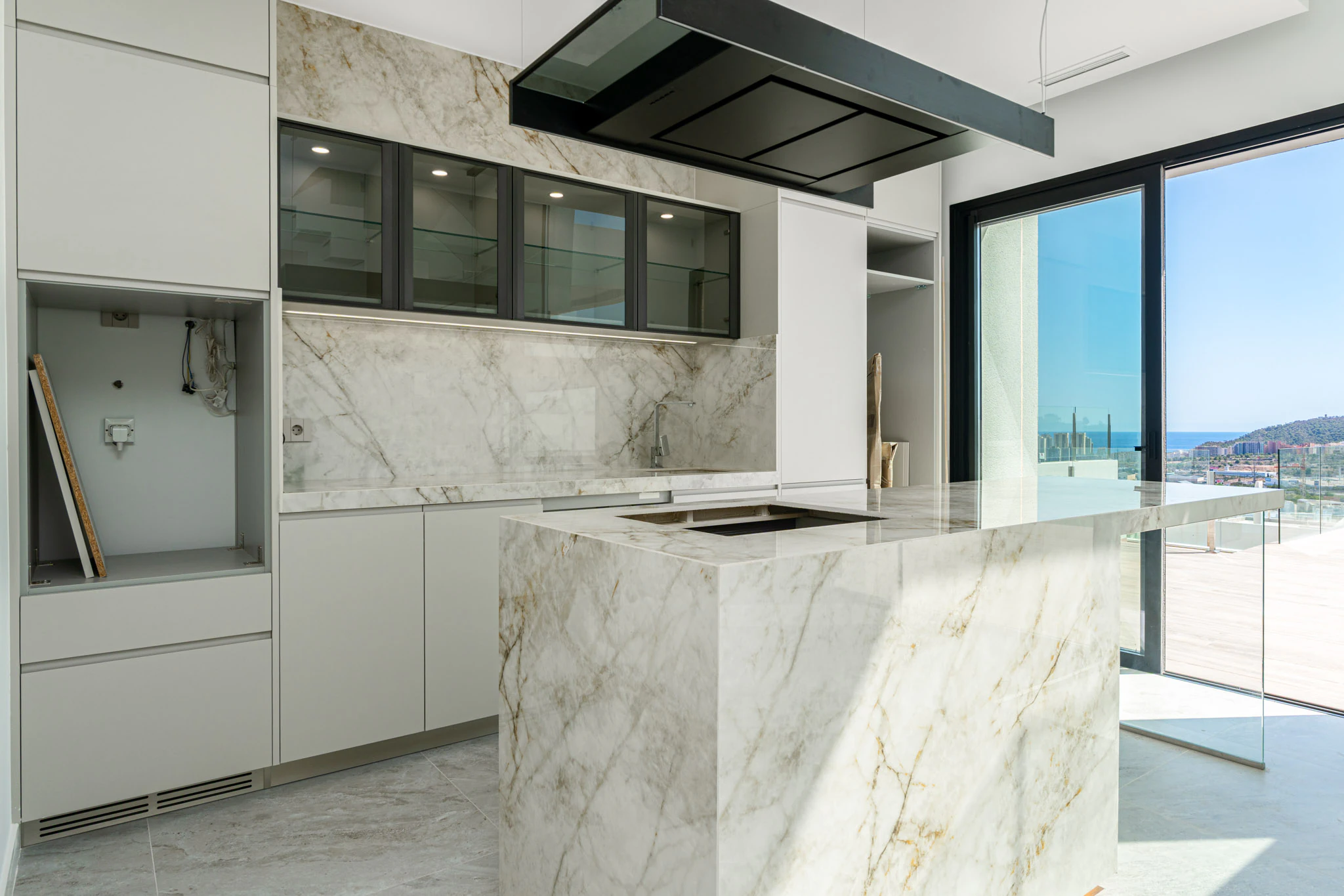 Neubau Moderne Villa zu verkaufen in Finestrat mit Meer- und Bergblick - Fertigstellungstermin: Dezember 2026