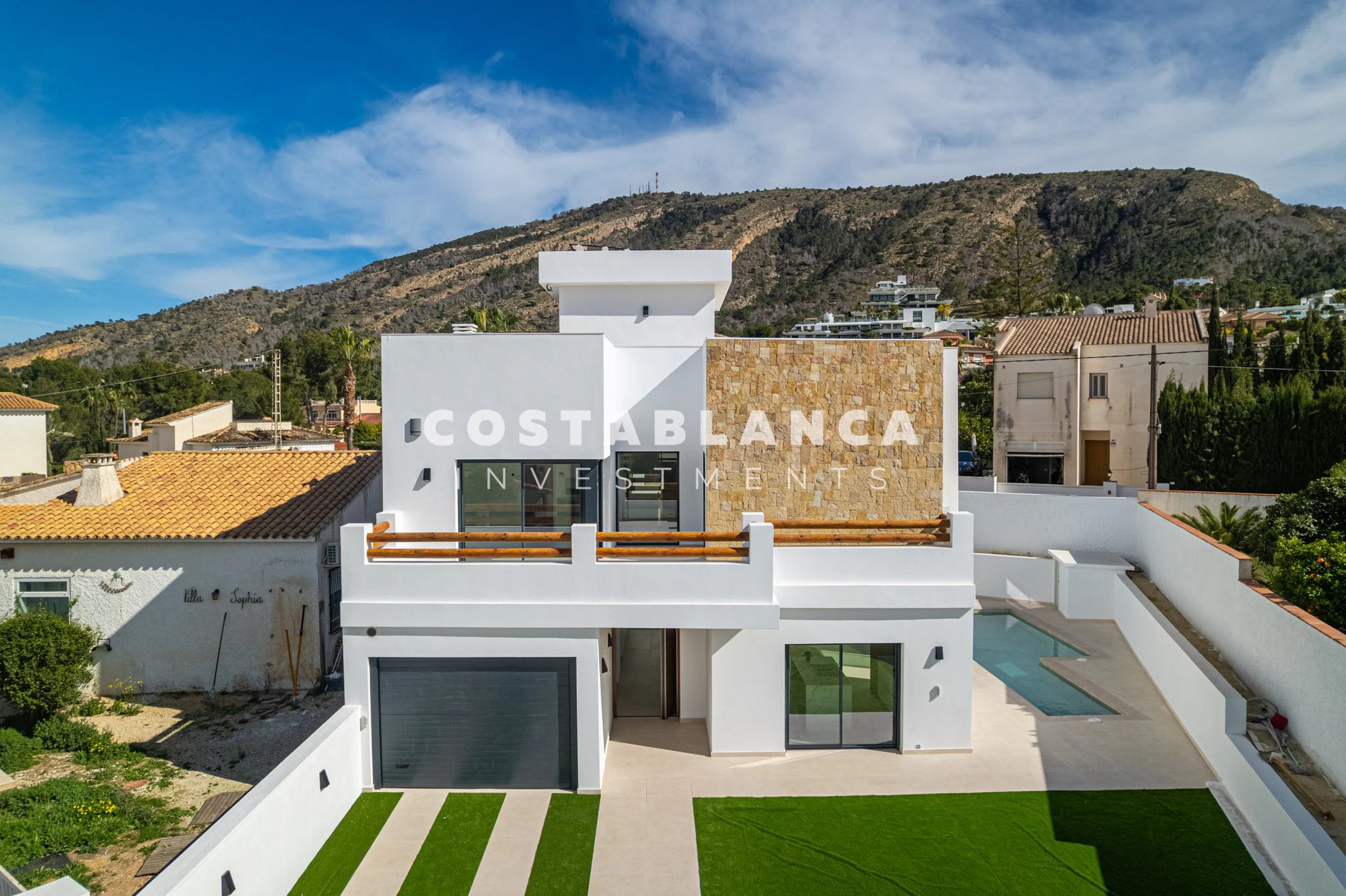 Villa moderna de lujo de nueva construcción en Albir - Llave en mano