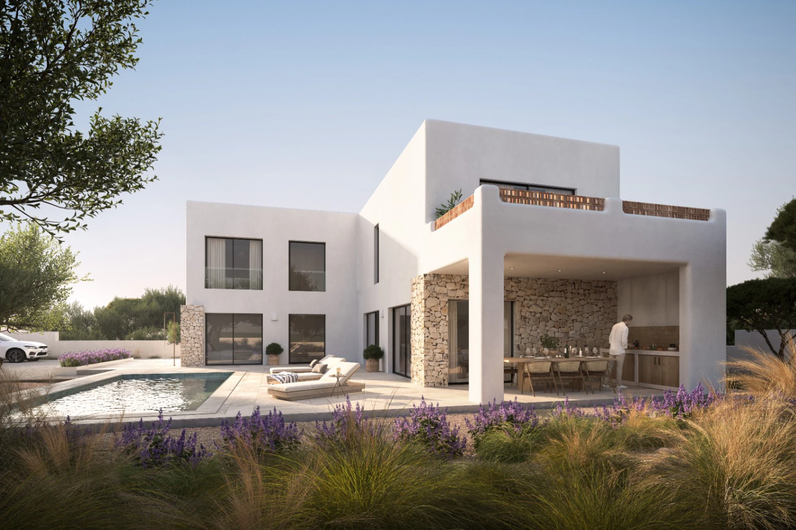 Newly built villa in Moraira