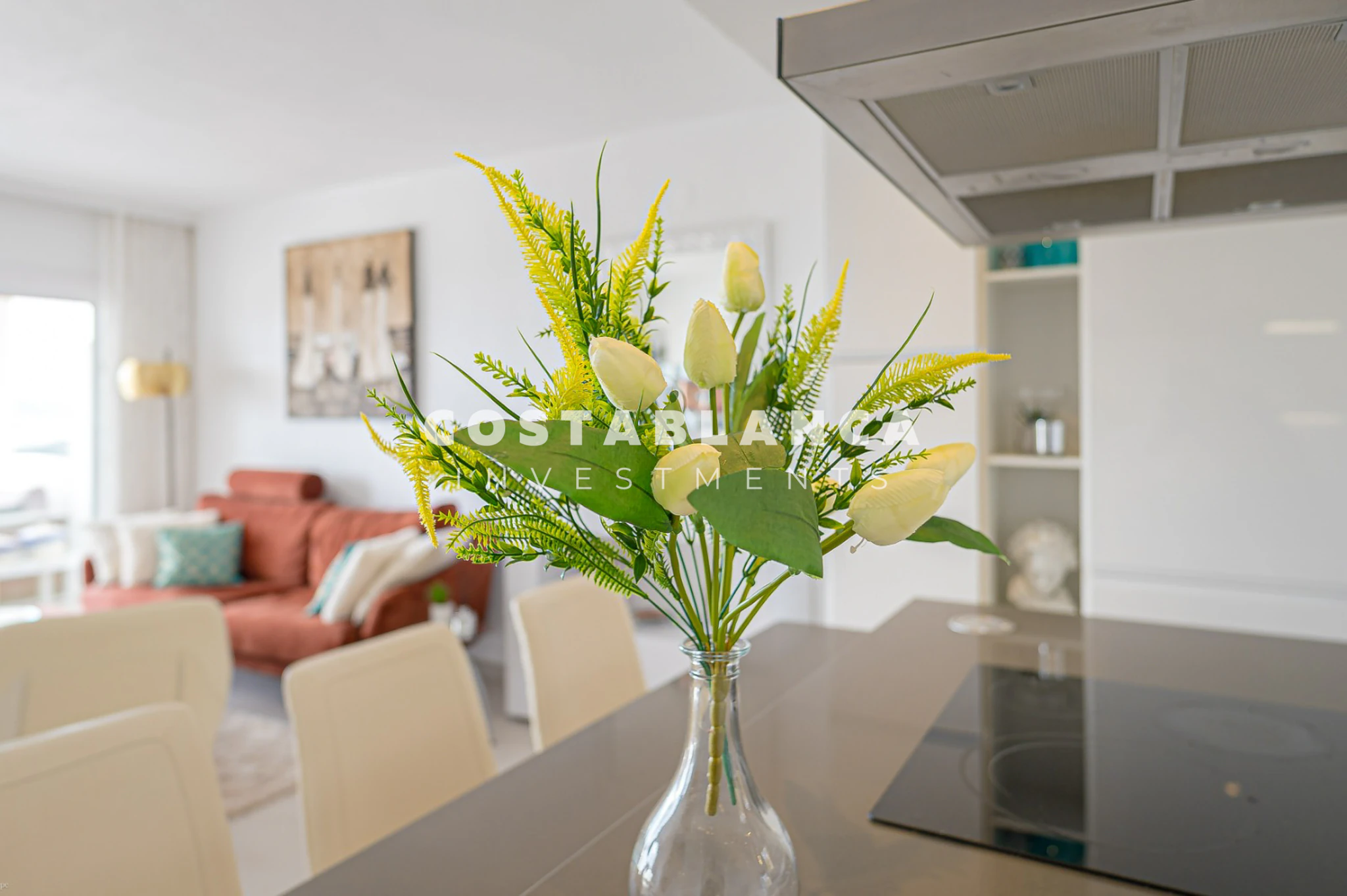 Exclusive duplex apartment with panoramic golf and sea views in Altea La Vella