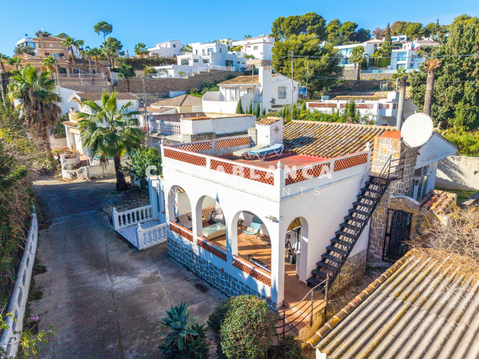 Unabhängiges Haus mit Gästeapartment Nähe des Meeres in Benissa