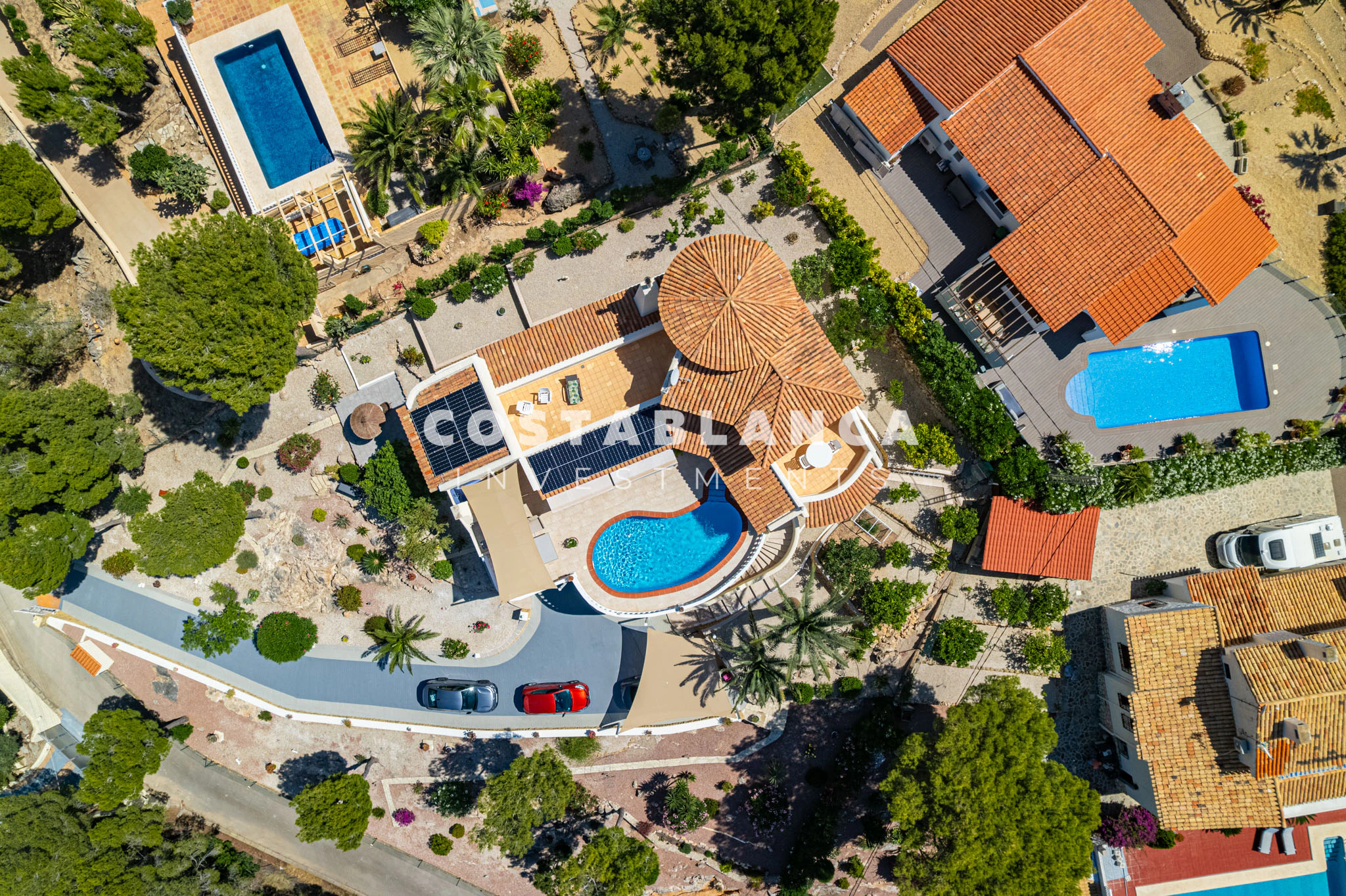 Beautiful Villa with Panoramic Sea Views for Sale in Altea