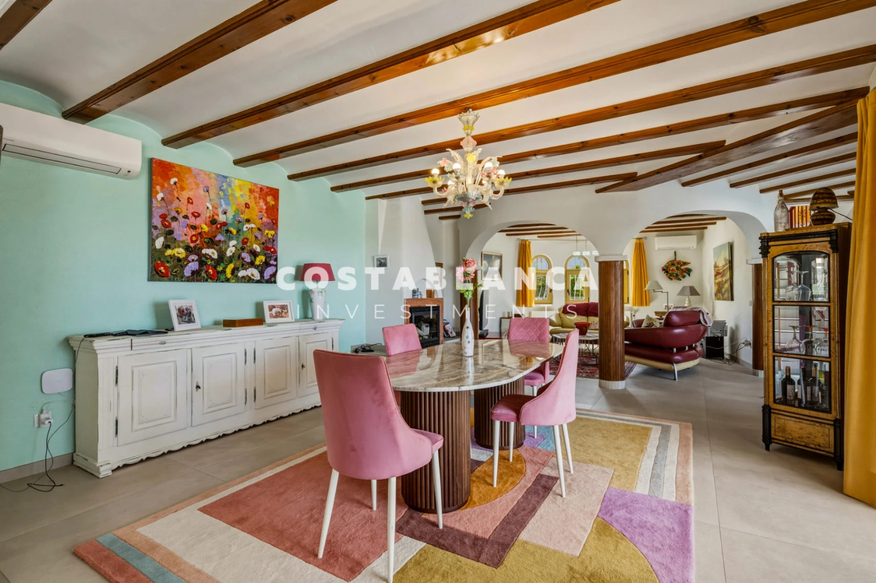 Beautiful Villa with Panoramic Sea Views for Sale in Altea