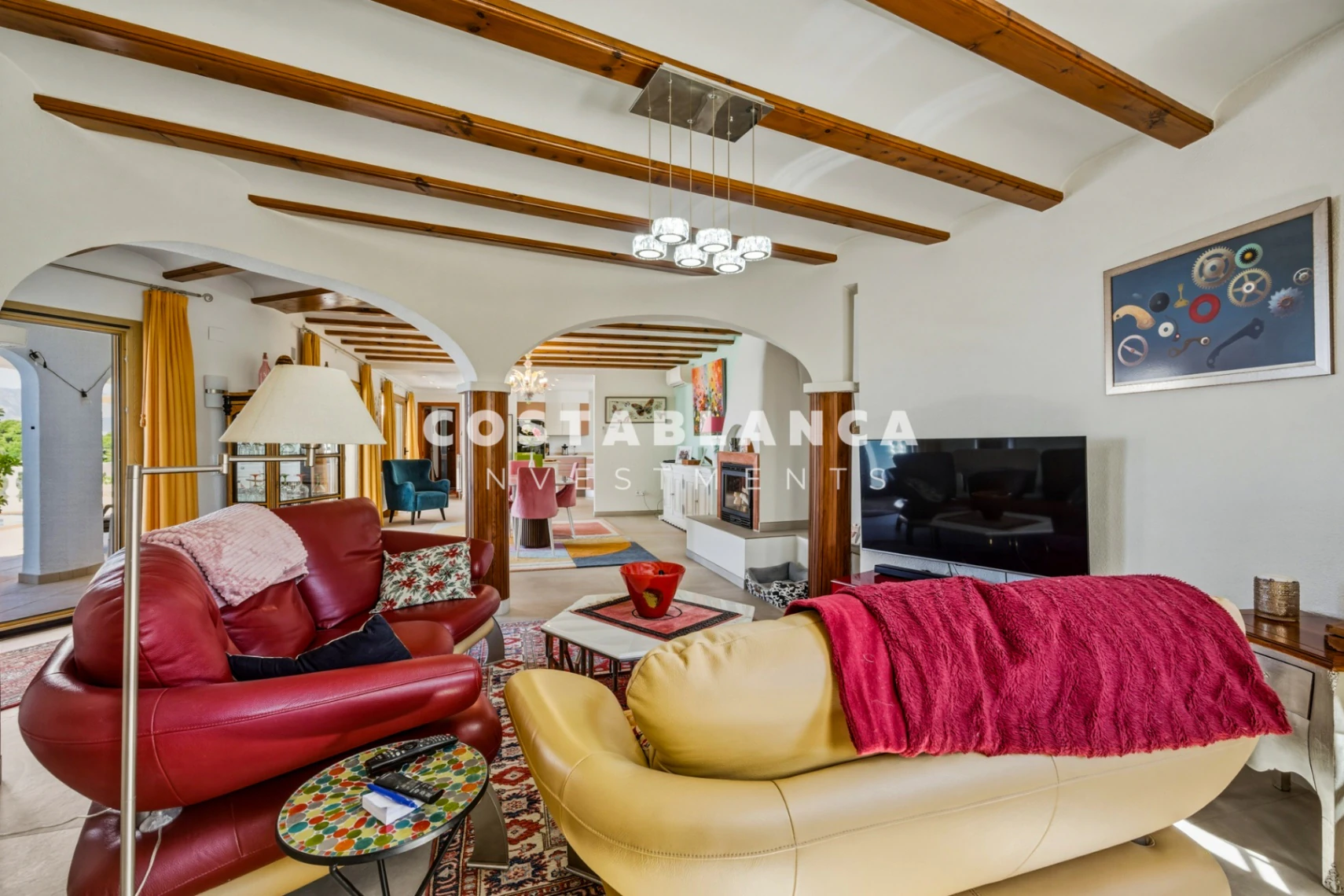 Beautiful Villa with Panoramic Sea Views for Sale in Altea