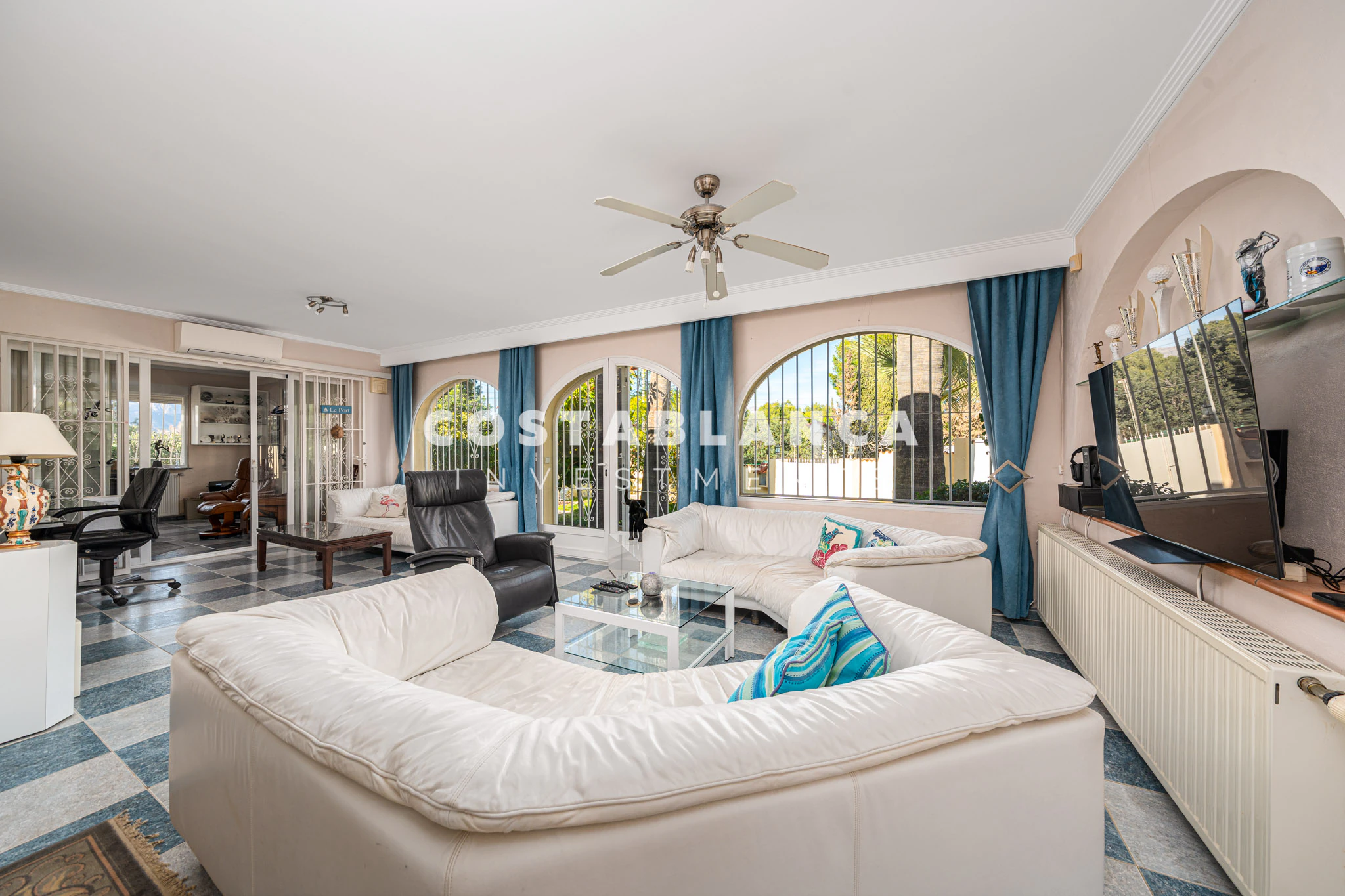 Single Floor Villa with Pool and Solar Panels in Quiet Area of L’Albir