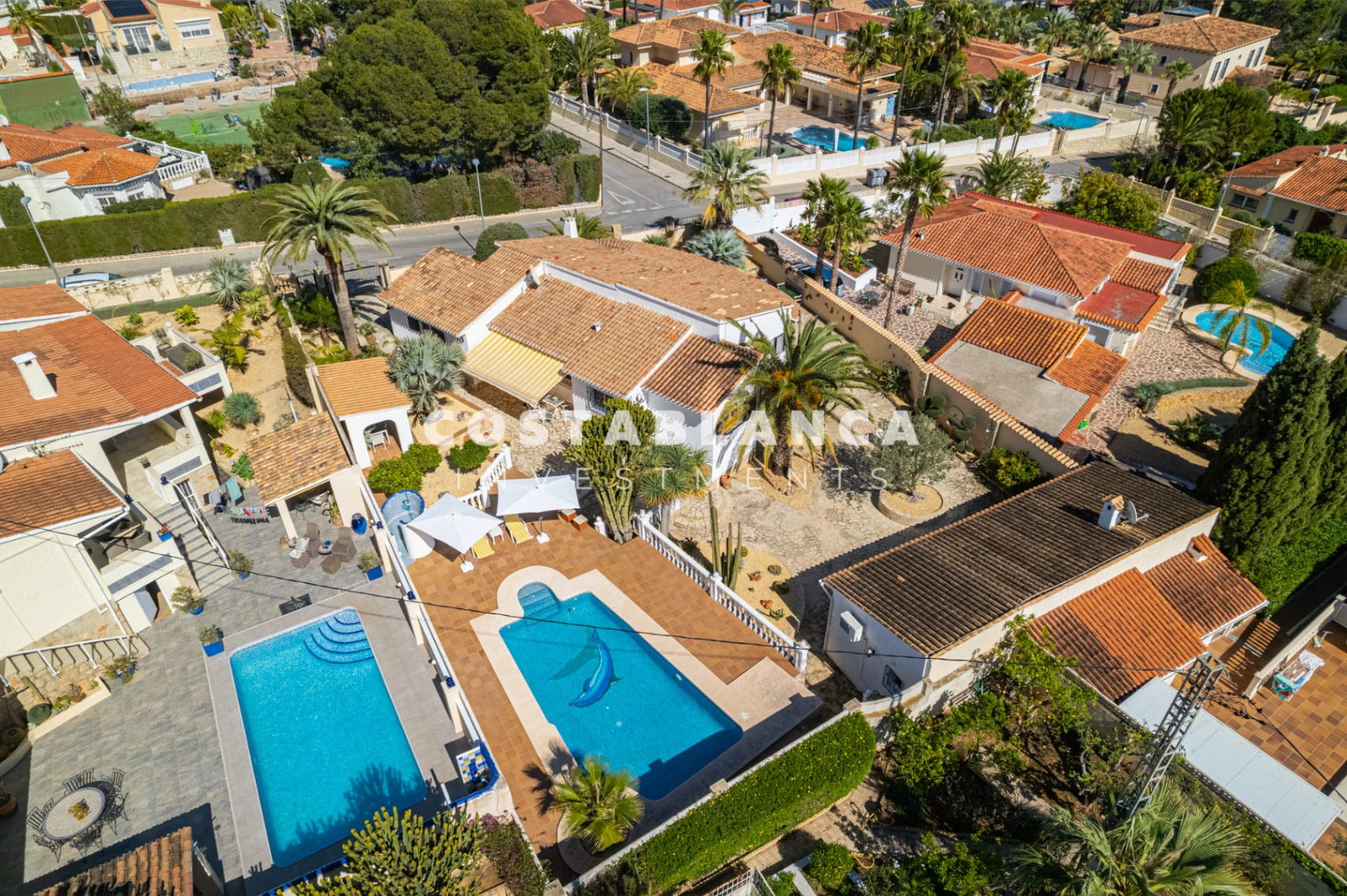 Charming Villa with Separate Guest Apartment and Pool for sale in la Nucia