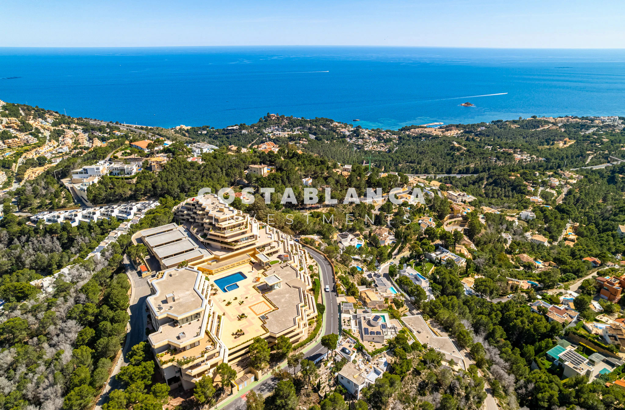 Luxury Apartment in Sierra de Altea with Stunning Sea Views