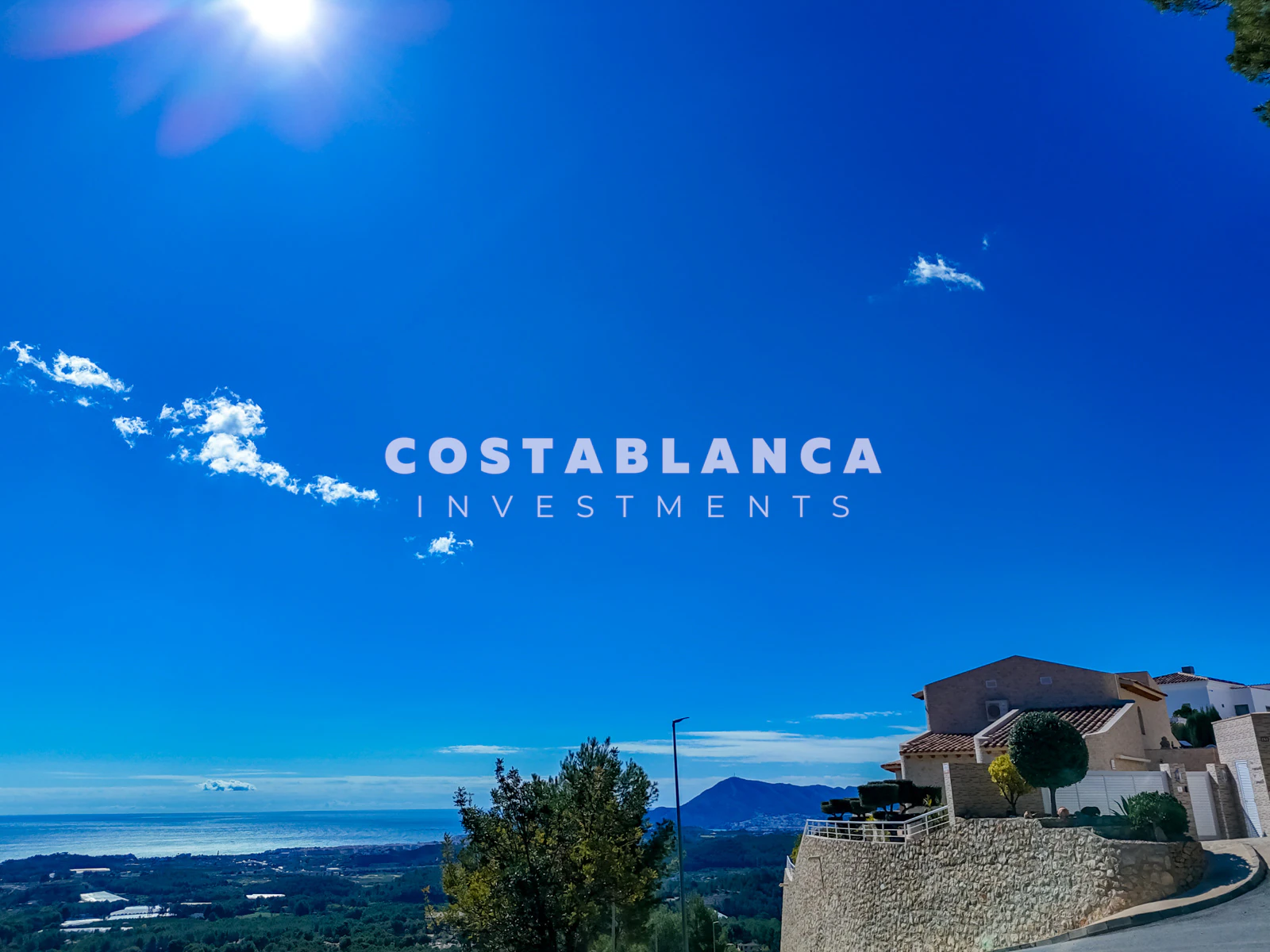 Large Building Plot with Sea & Mountain Views in Sierra de Altea