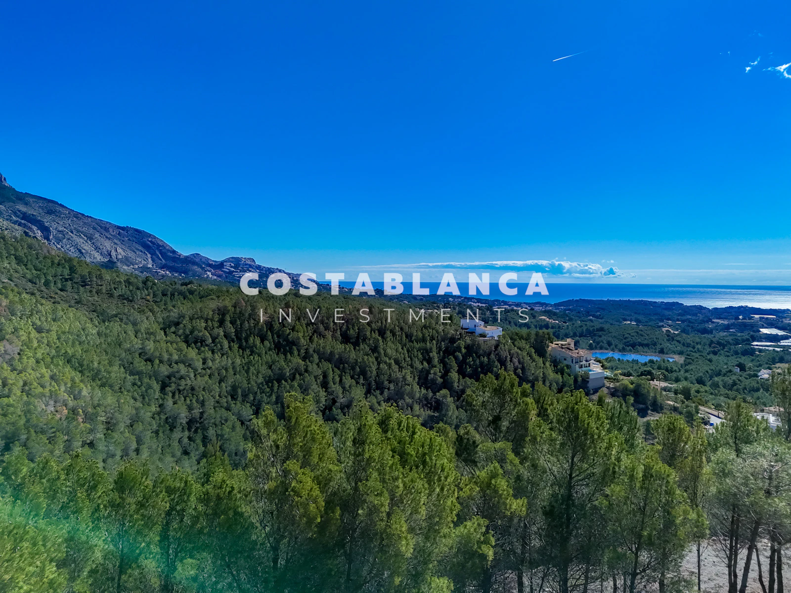 A481 - Building Plot with Sea and Mountain Views in Sierra de Altea