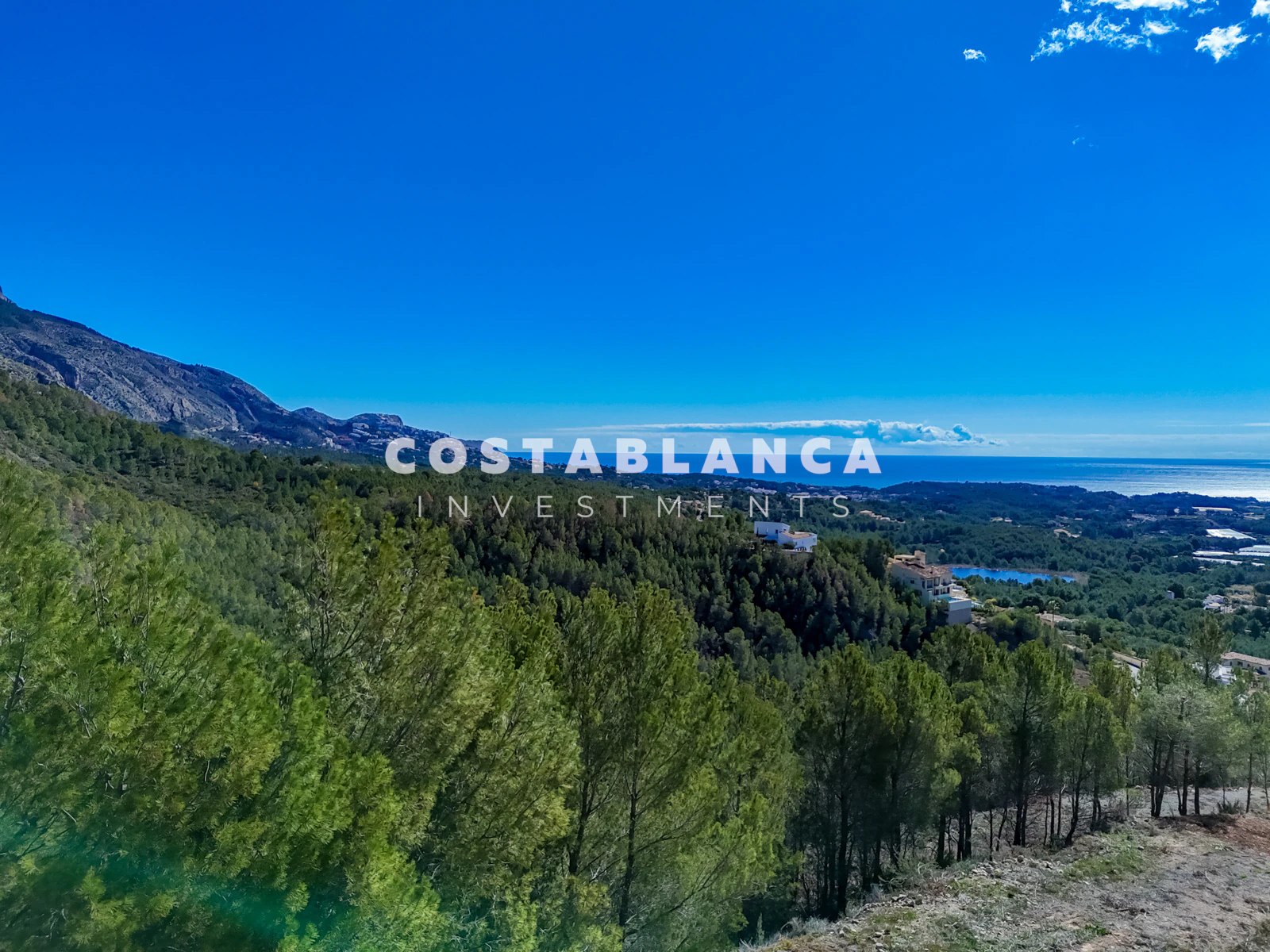 Large Building Plot with Sea & Mountain Views in Sierra de Altea