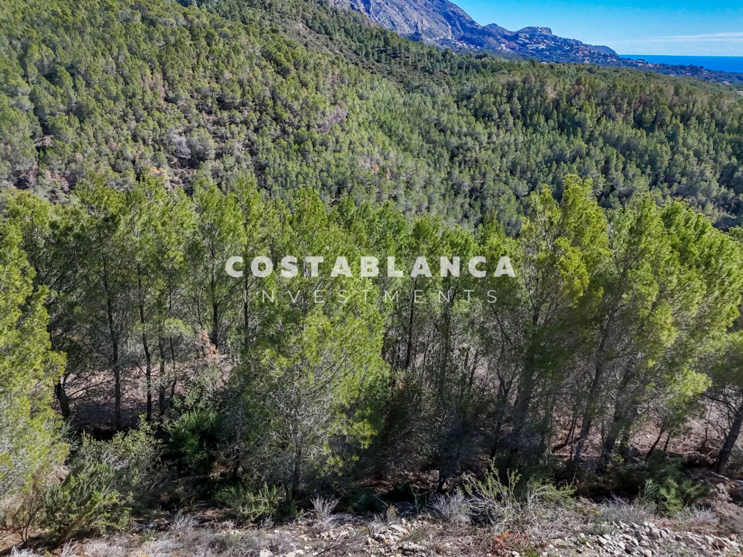 Building Plot with Sea and Mountain Views in Sierra de Altea