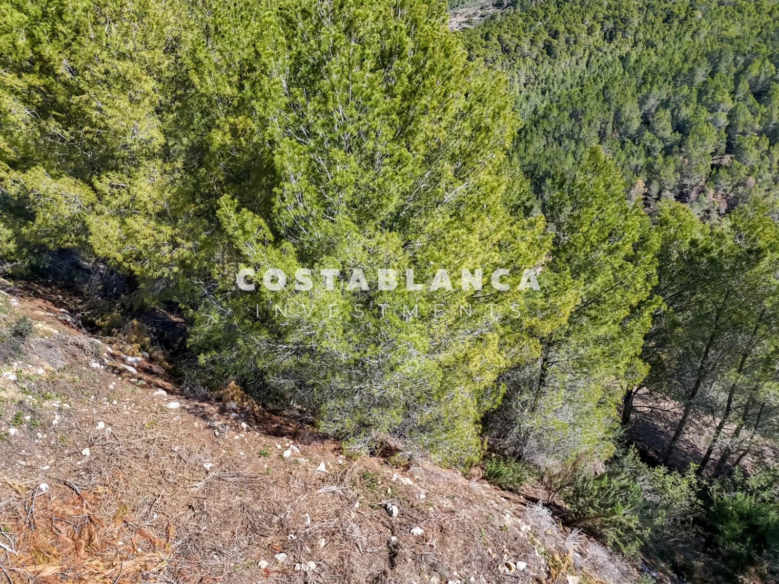 Building Plot with Sea and Mountain Views in Sierra de Altea