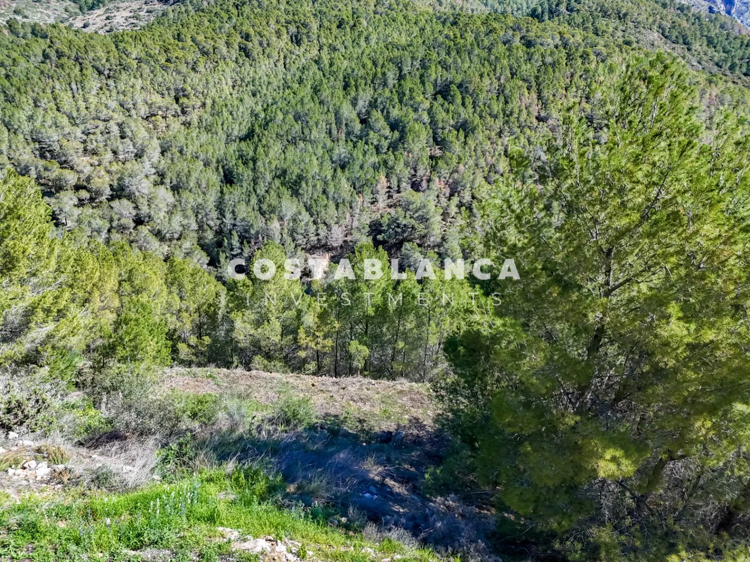 Large Building Plot with Sea & Mountain Views in Sierra de Altea