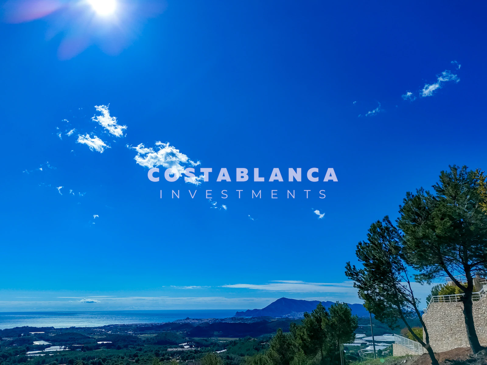Building Plot with Sea and Mountain Views in Sierra de Altea