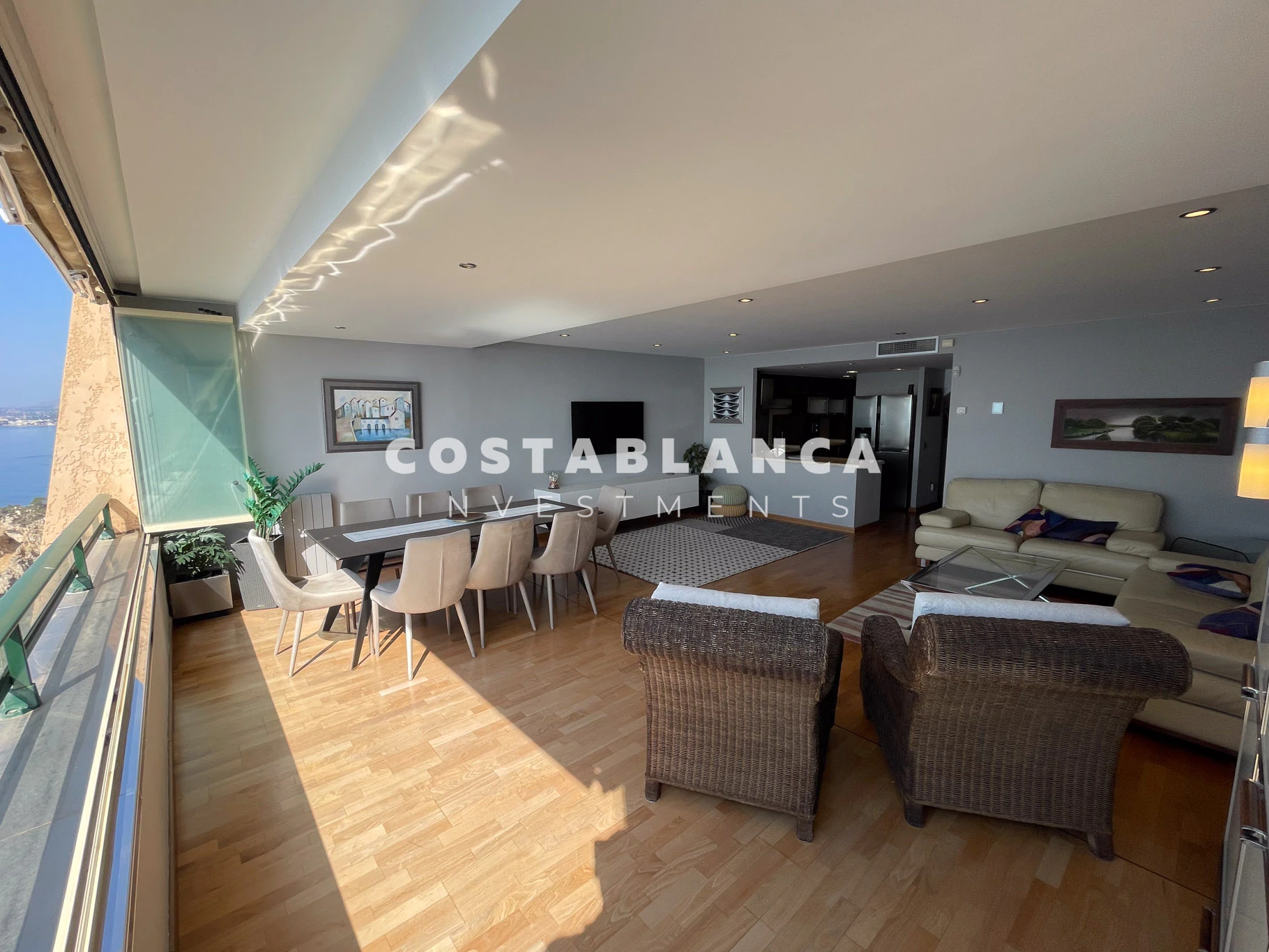 Luxurious Seafront Duplex Penthouse for sale in Altea