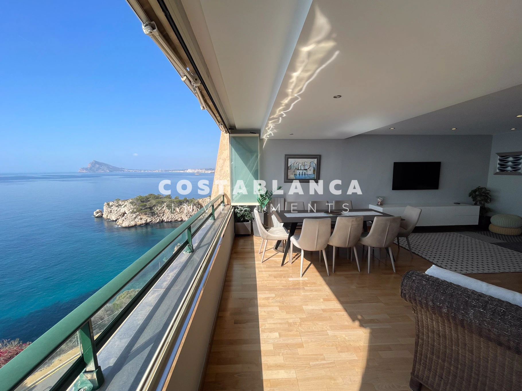 Luxurious Seafront Duplex Penthouse for sale in Altea