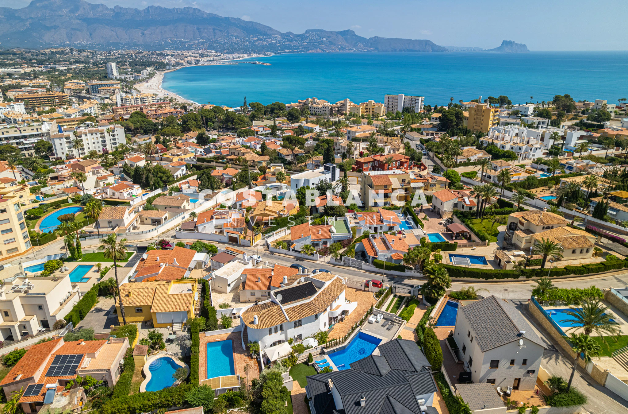 Traditional Mediterranean Villa with Sea Views for sale in L’Albir