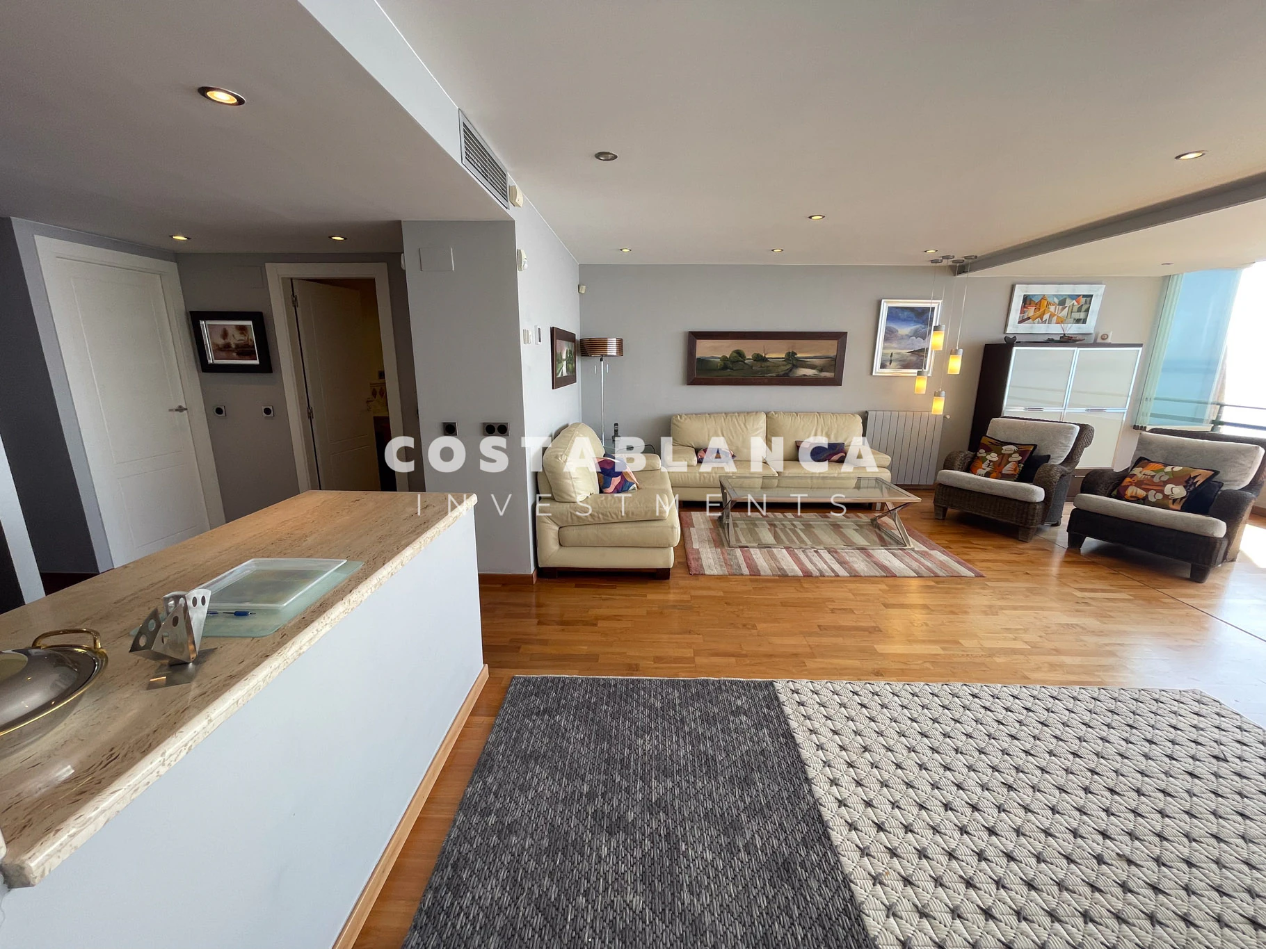 Luxurious Seafront Duplex Penthouse for sale in Altea
