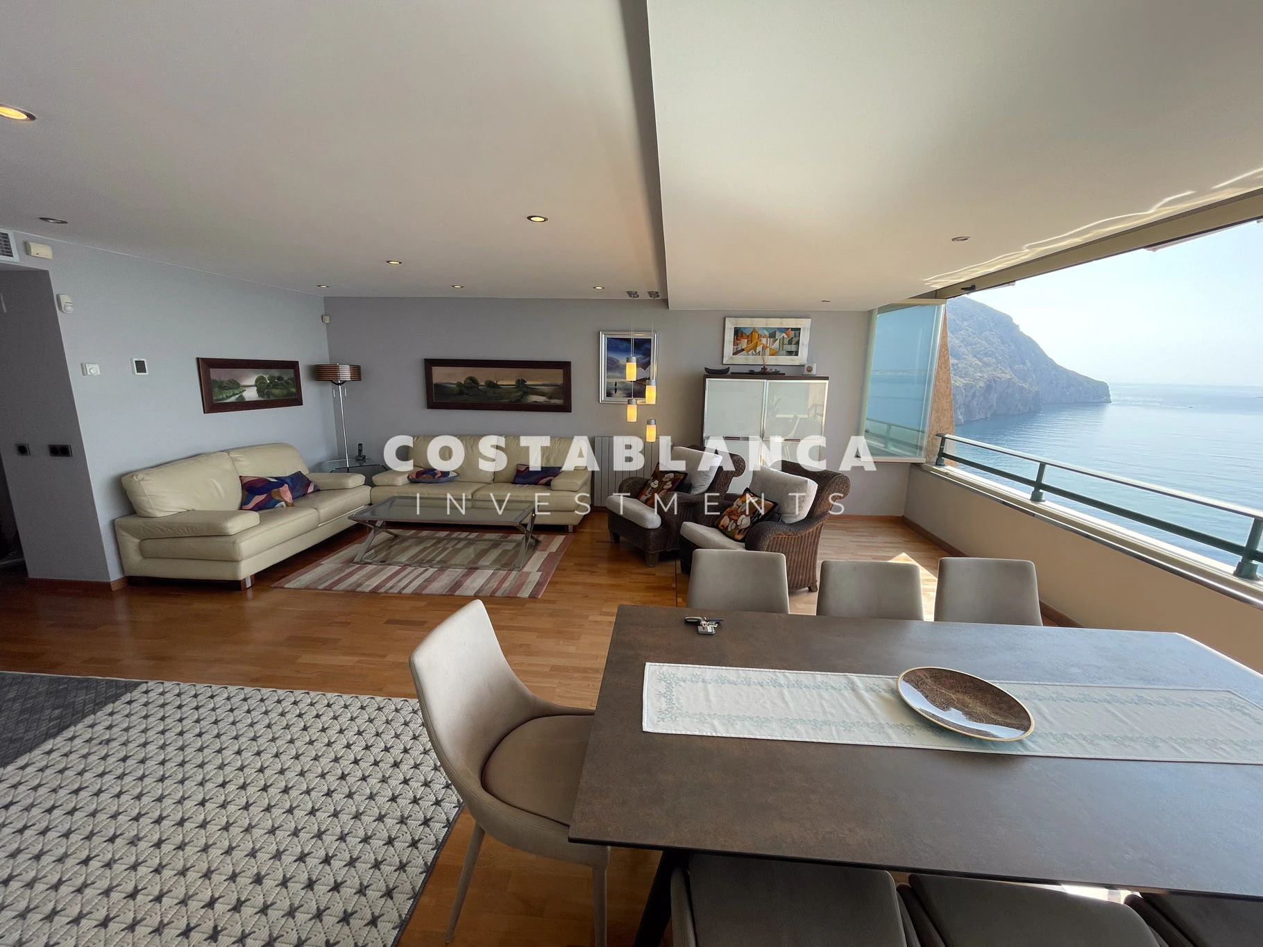 Luxurious Seafront Duplex Penthouse for sale in Altea