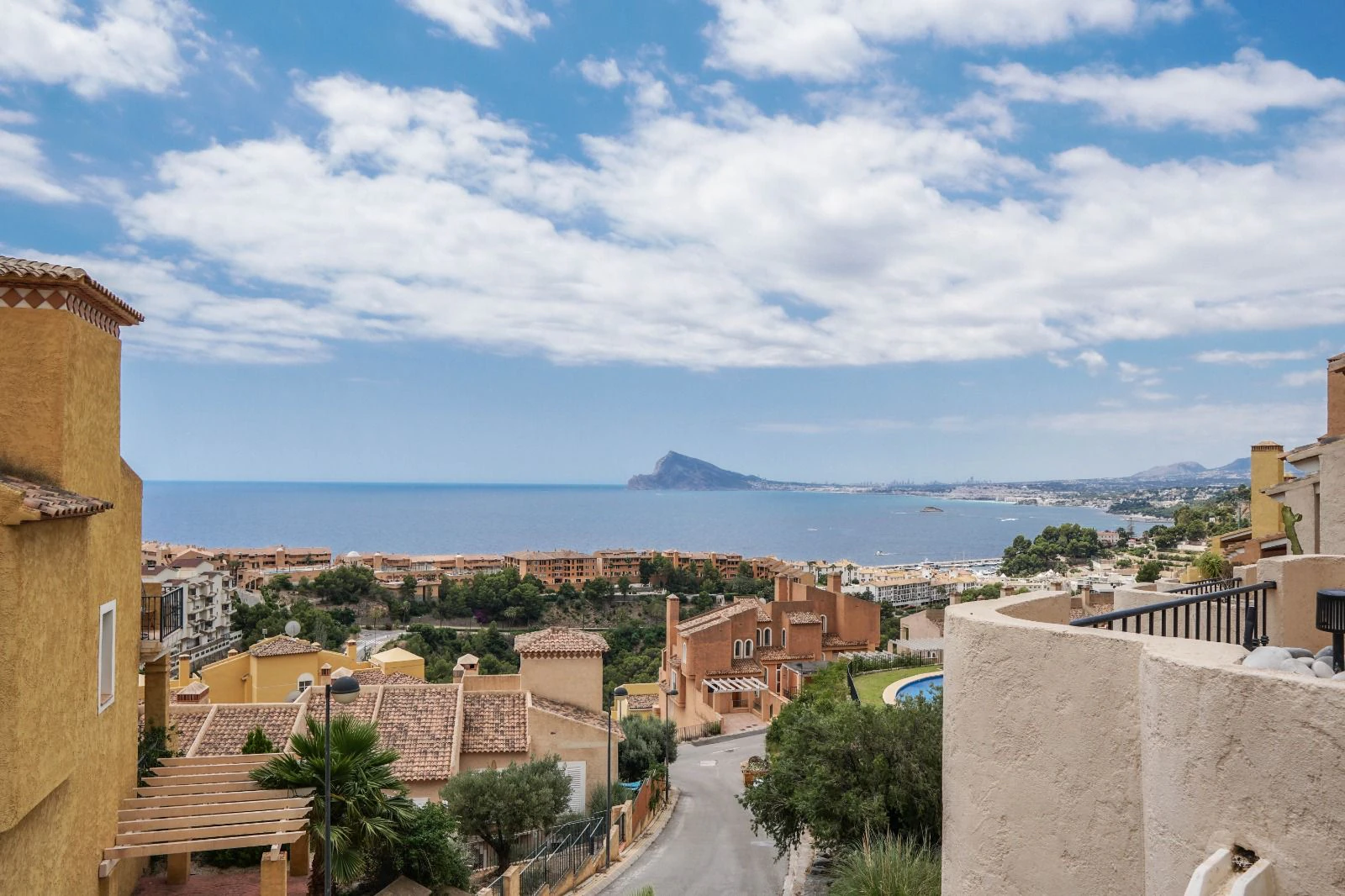Elegant Coastal Living with Sea and Mountain Views for sale in Altea