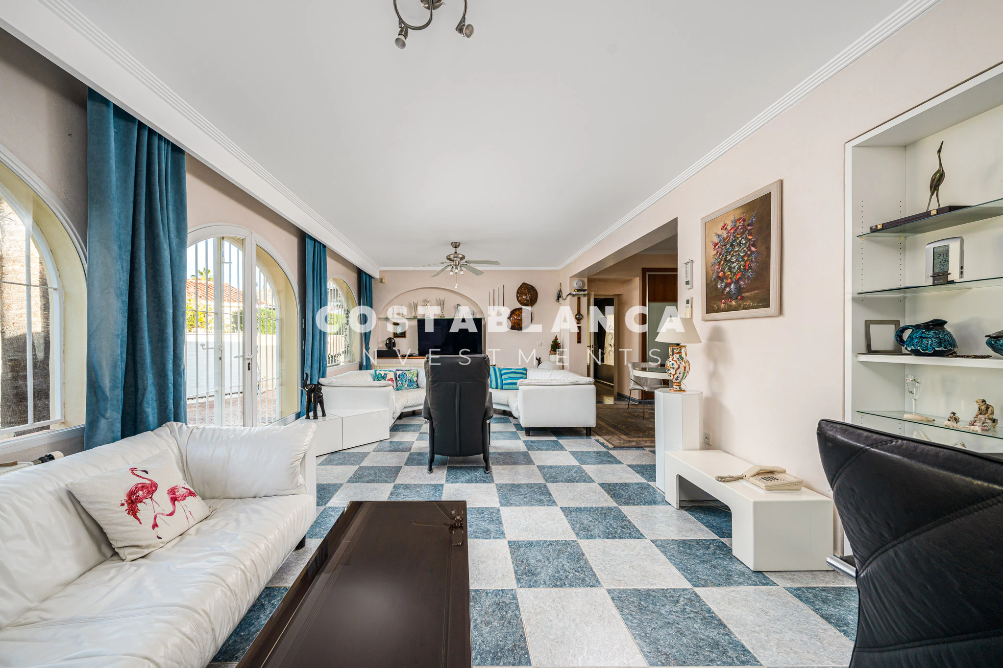 Single Floor Villa with Pool and Solar Panels in Quiet Area of L’Albir