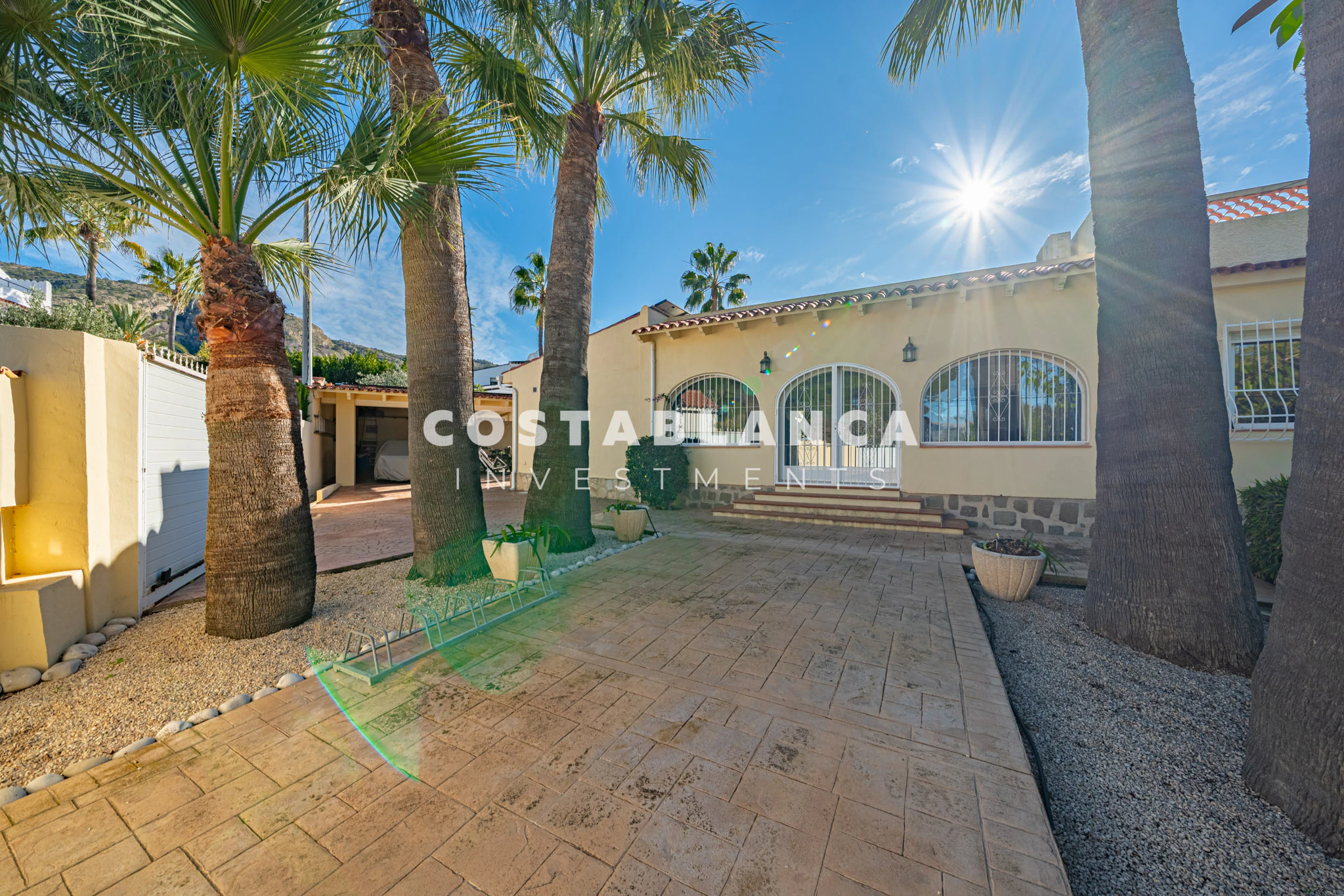 Single Floor Villa with Pool and Solar Panels in Quiet Area of L’Albir