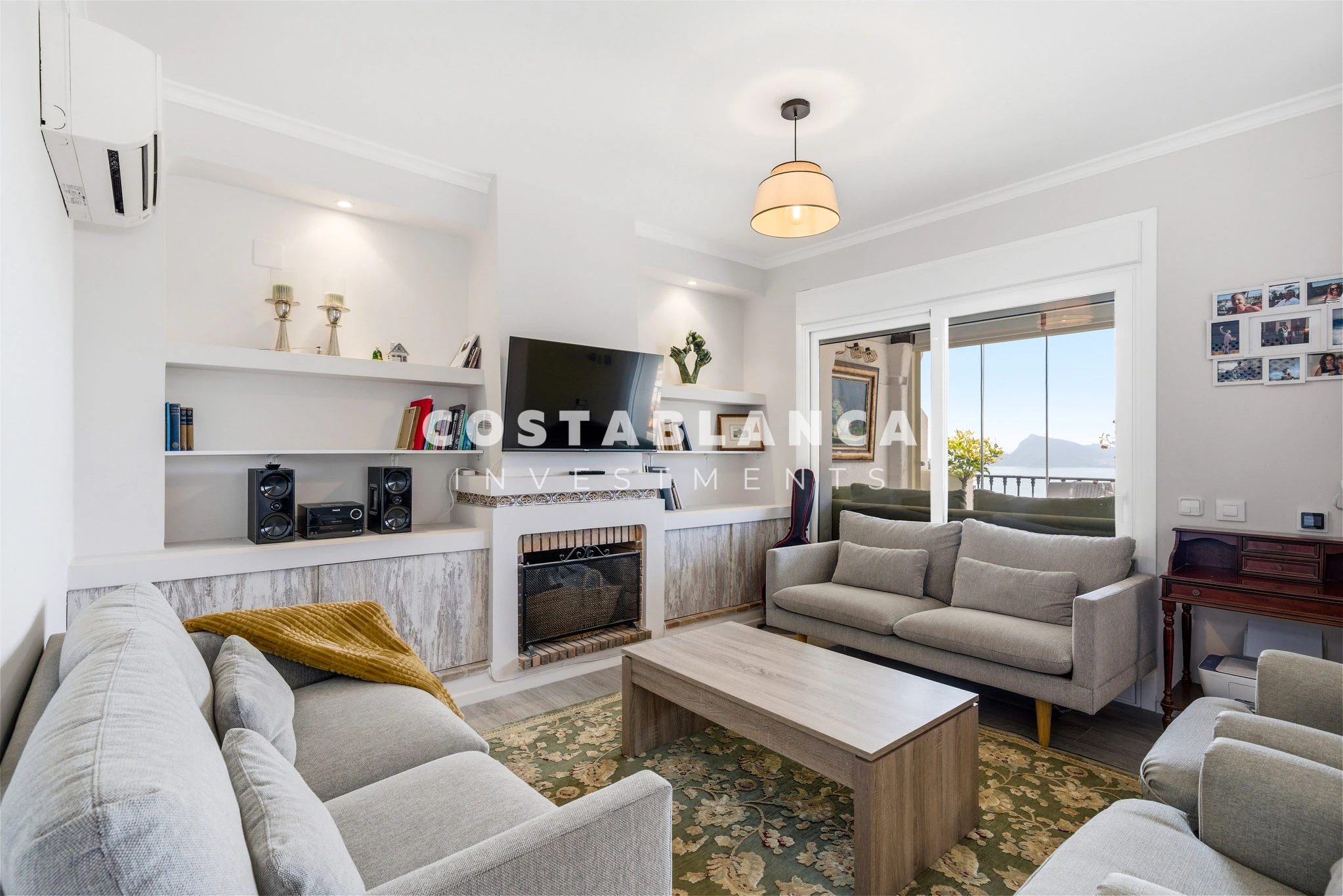 Elegant Semi-Detached house with Panoramic Sea Views and Dual Terraces for sale in Altea Hills