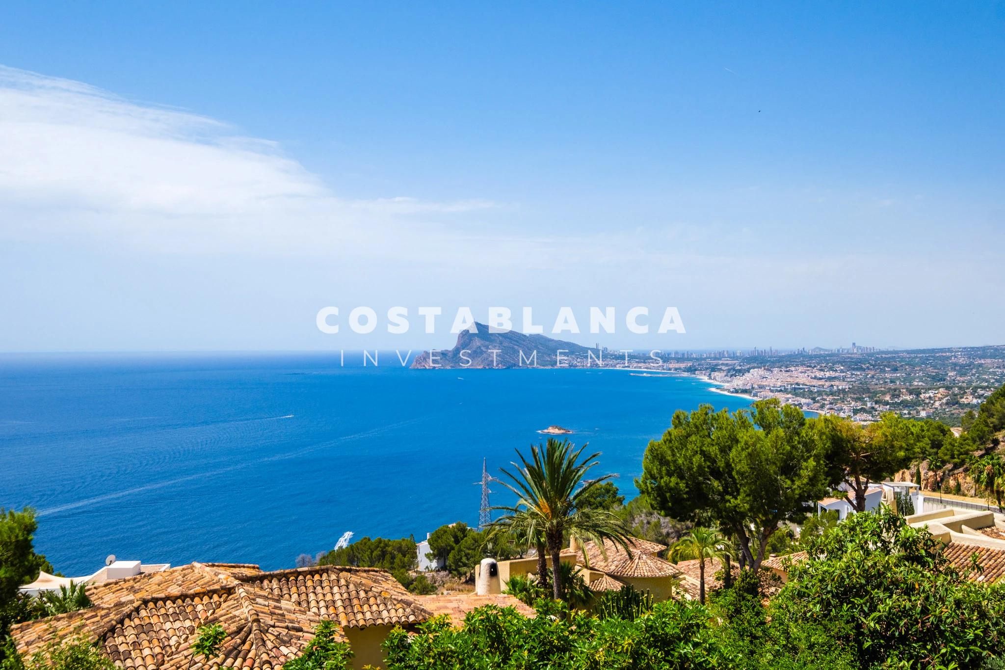 Einzigartige Villa mit außergewöhnlichem Meerblick zu verkaufen in Altea Hills