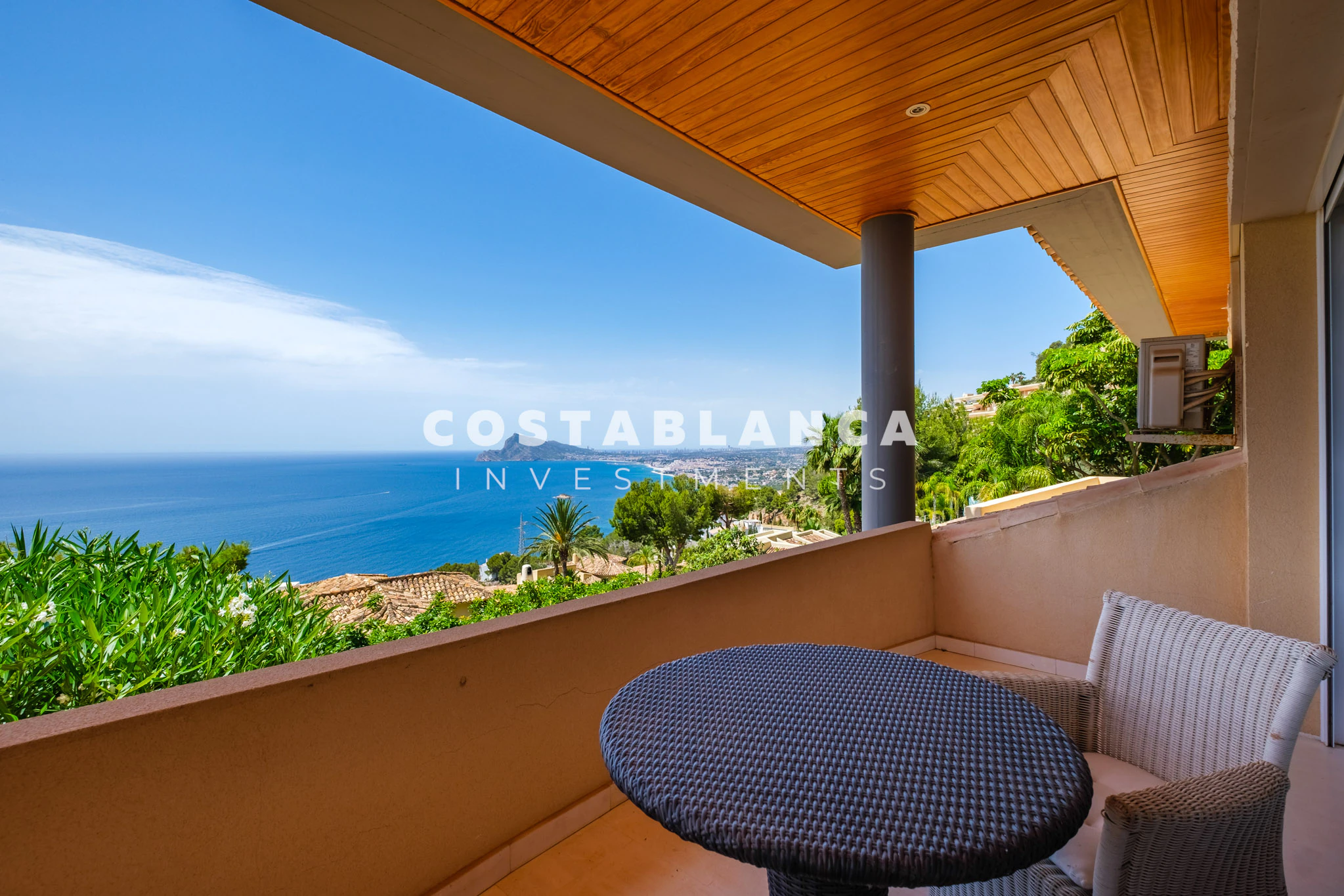 Einzigartige Villa mit außergewöhnlichem Meerblick zu verkaufen in Altea Hills