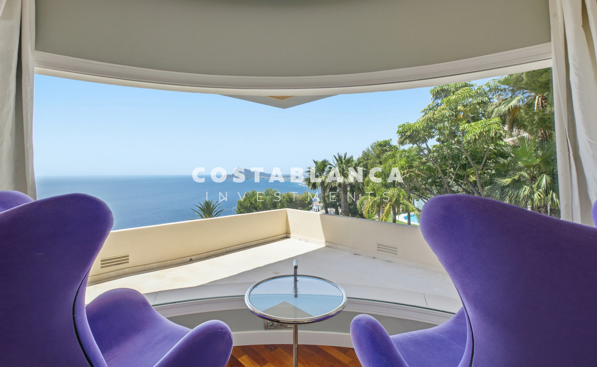 Einzigartige Villa mit außergewöhnlichem Meerblick zu verkaufen in Altea Hills