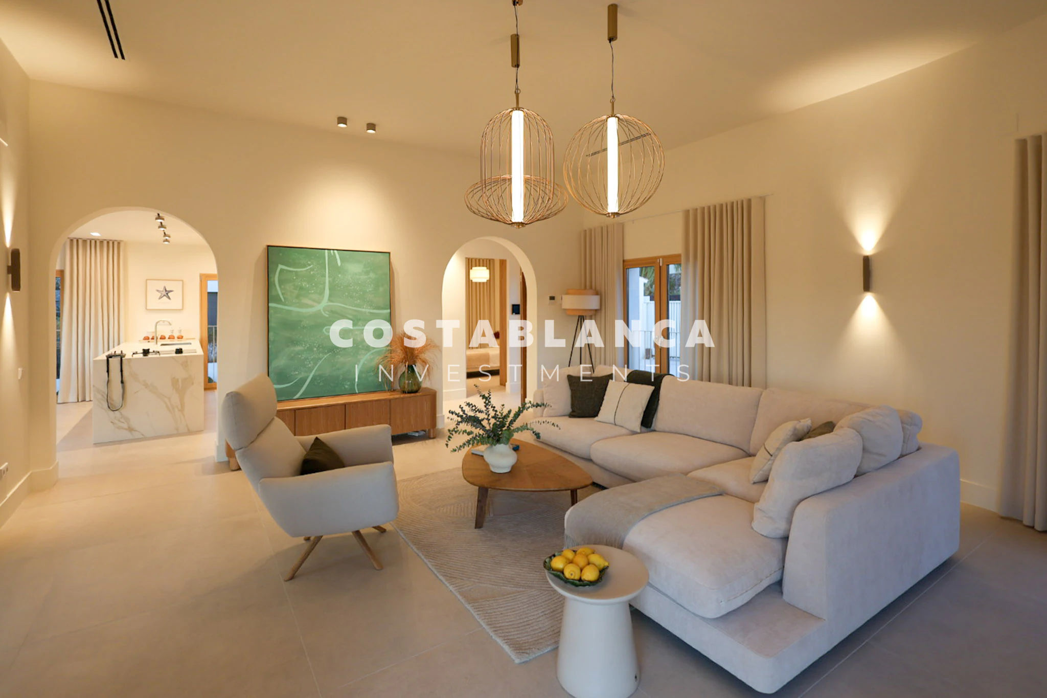 Villa renovada con vistas al mar en venta en Balcón al Mar en Jávea.