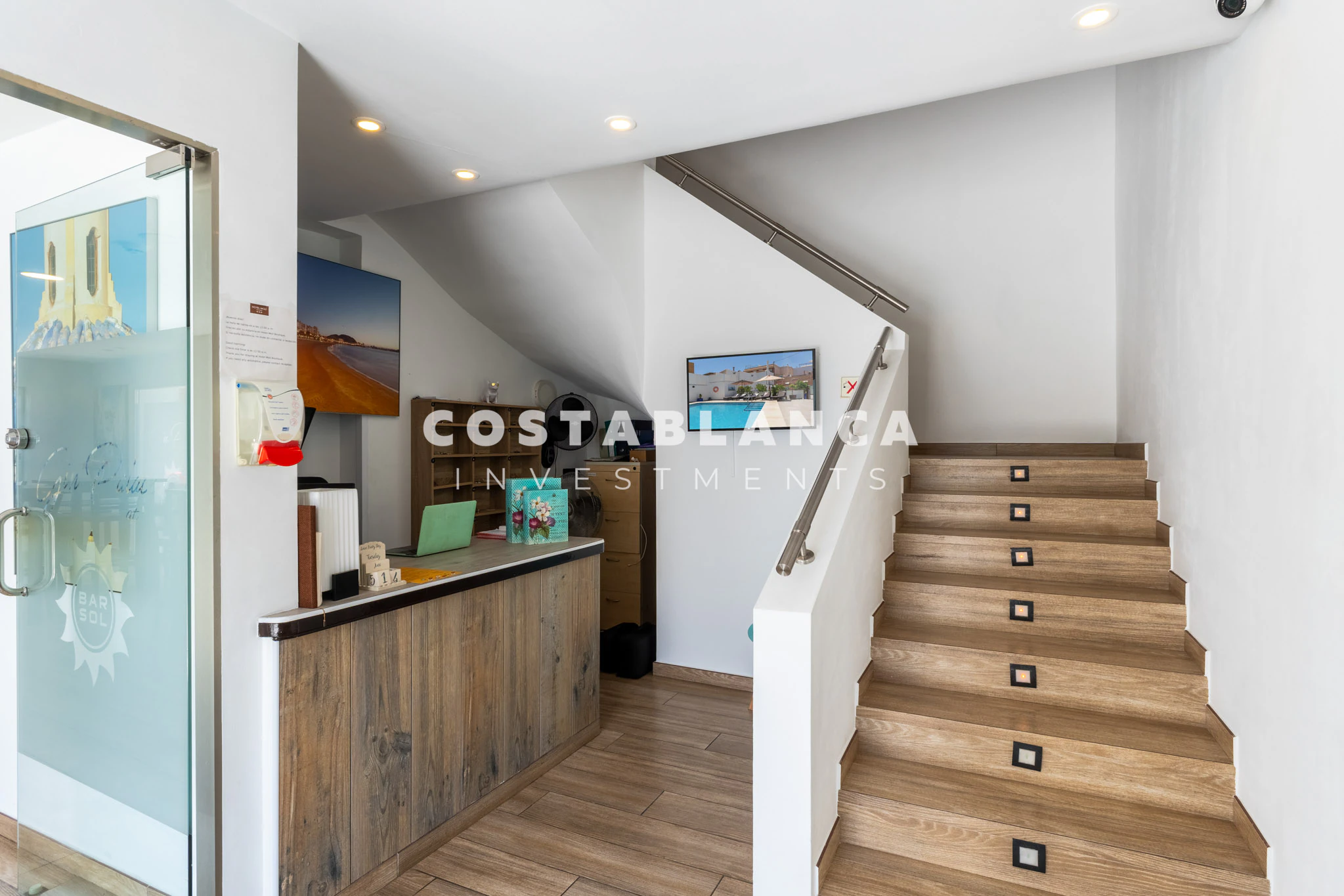 Hôtel-boutique avec vue sur la mer et permis de construire au cœur d'Alfàs del Pi