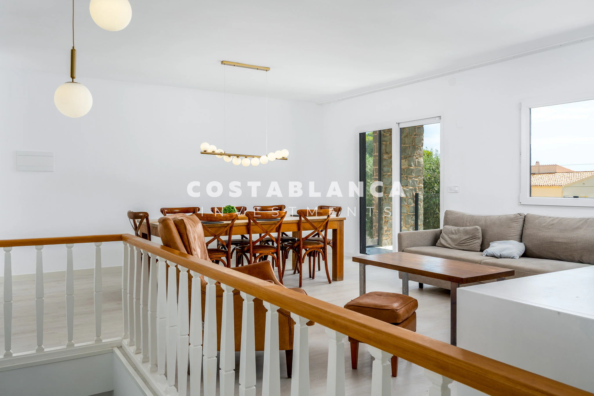 Moderne mediterrane Villa zum Verkauf in Calpe mit Aussicht
