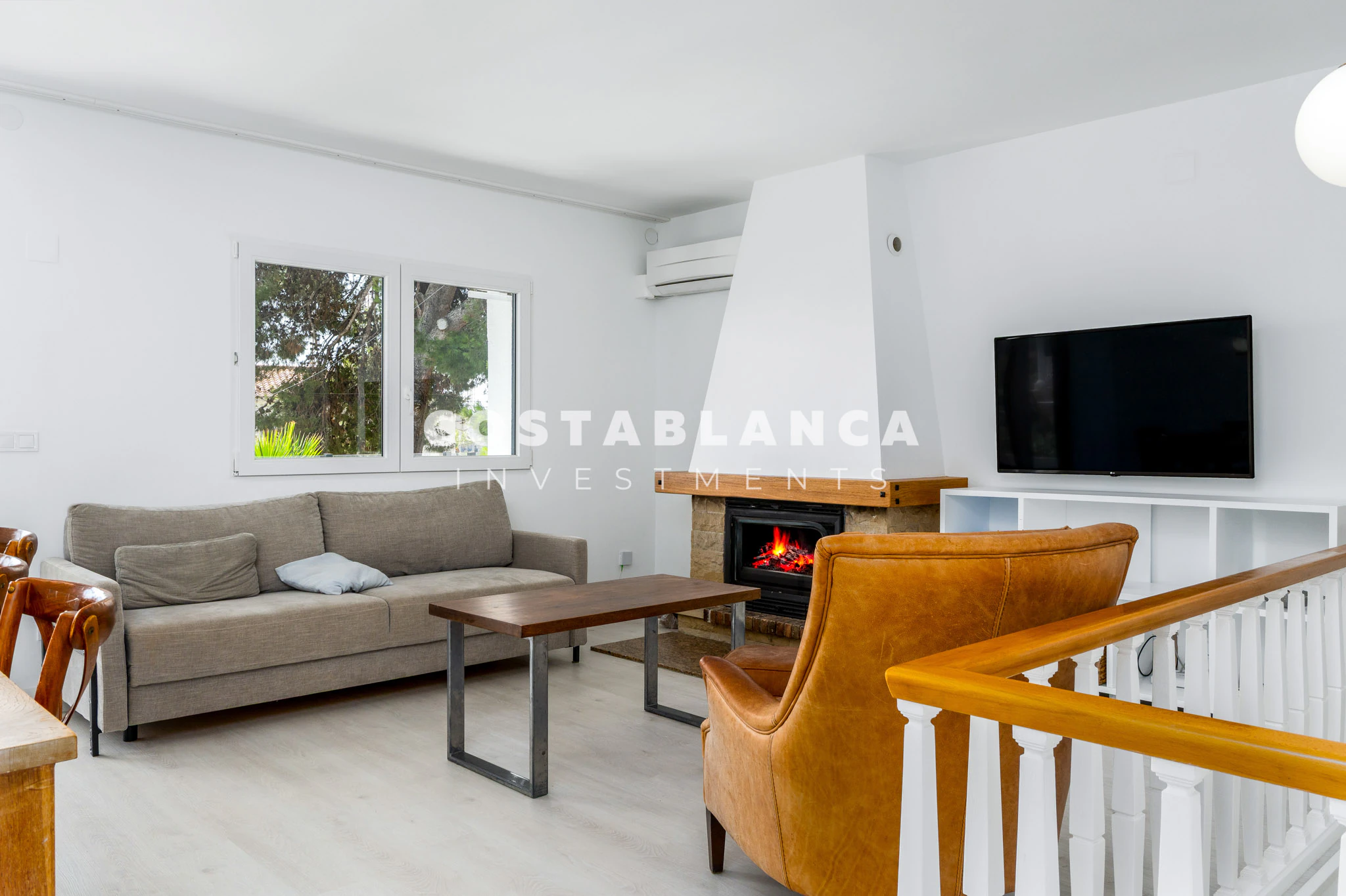 Moderne mediterrane Villa zum Verkauf in Calpe mit Aussicht