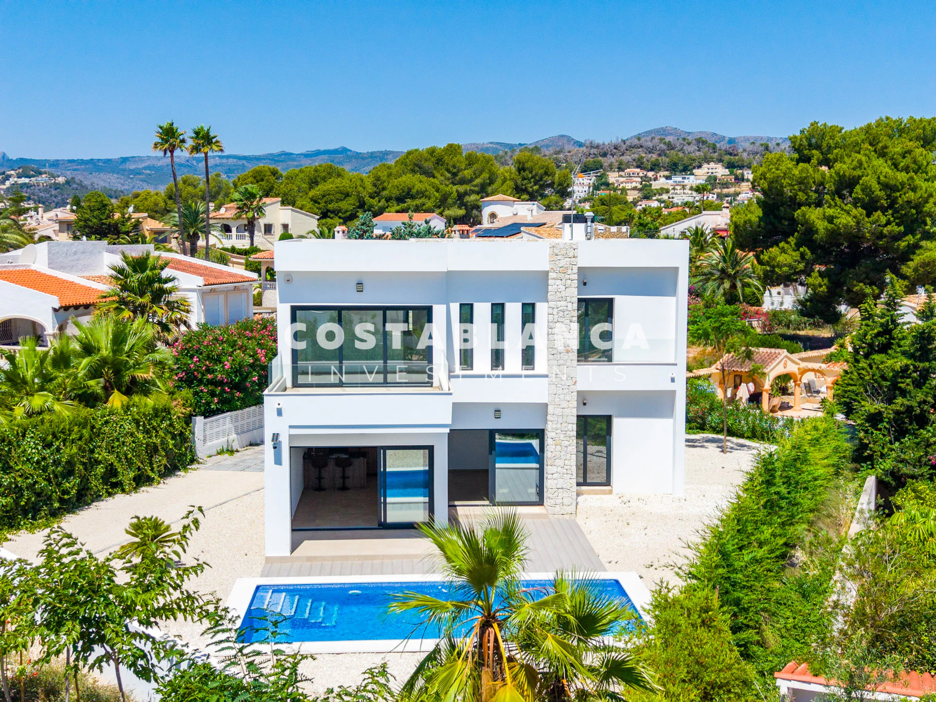 Modern Sea View villa For Sale in Benissa