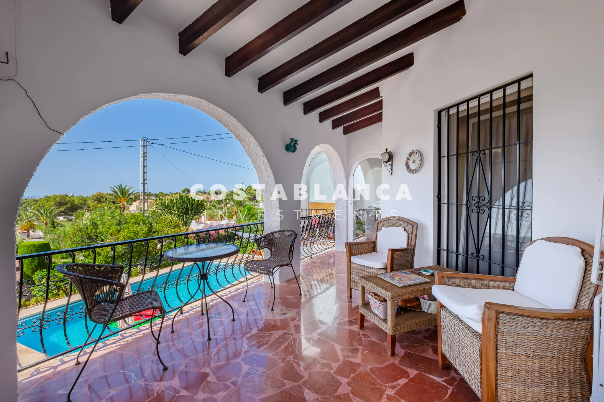 Beautiful Sea View Villa with Saltwater Pool for Sale in Alfaz Del Pi