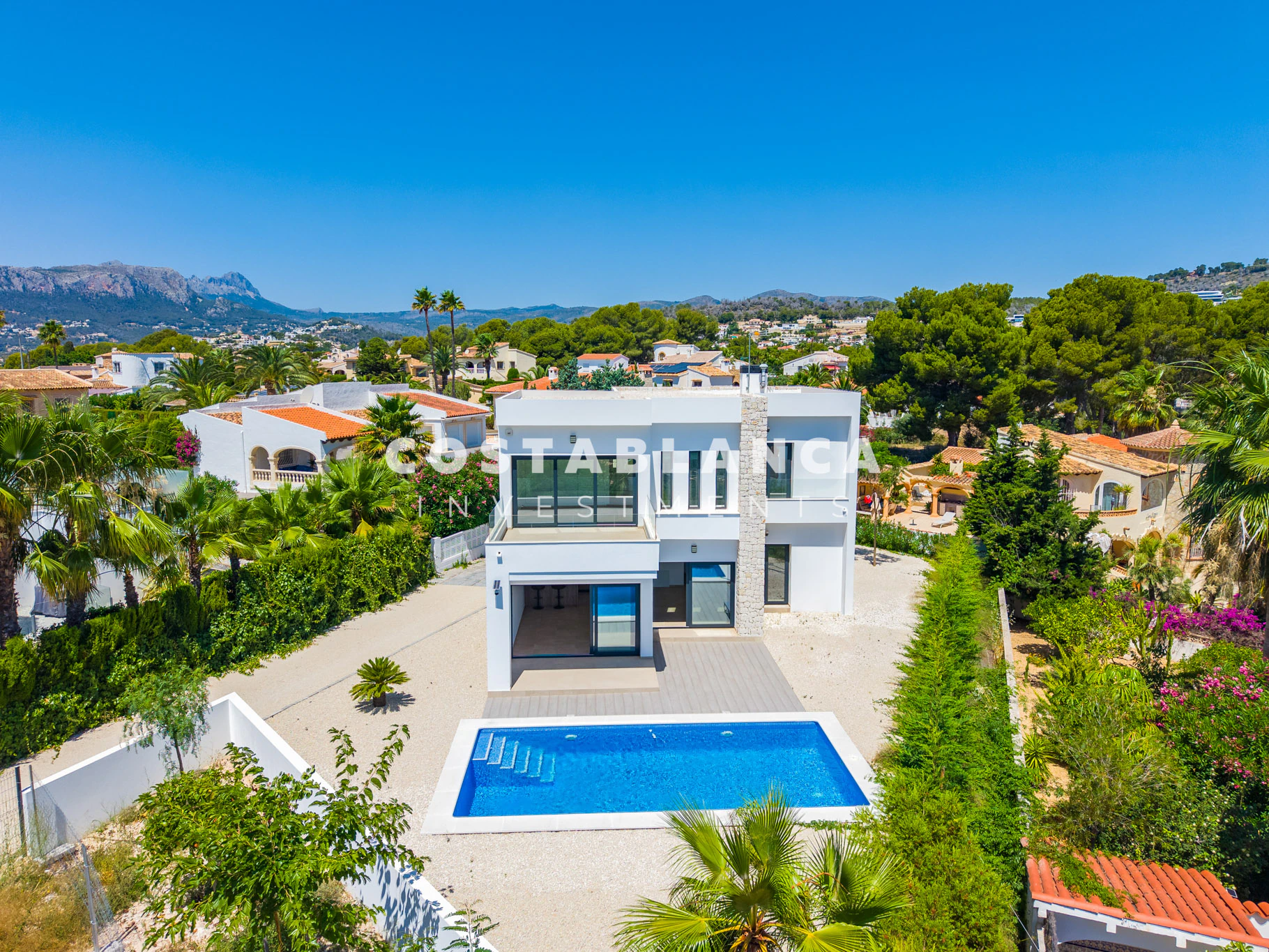 Modern Sea View villa For Sale in Benissa
